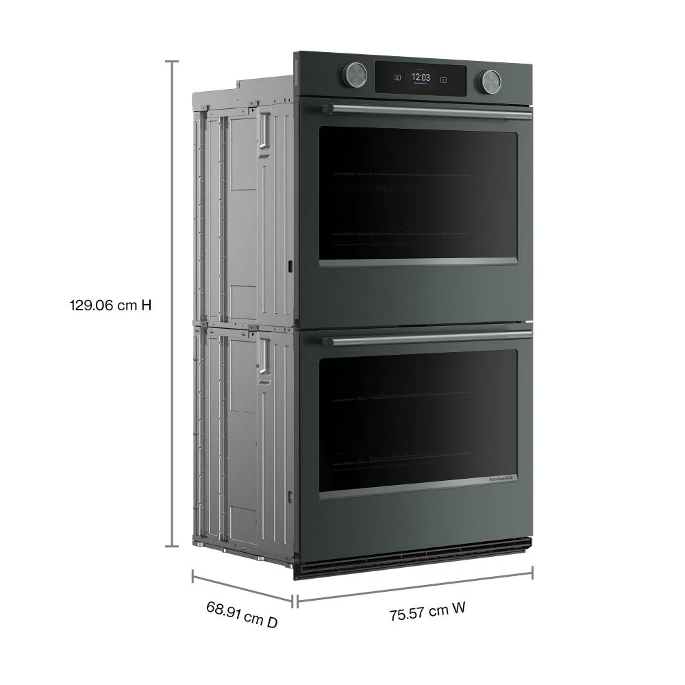 KitchenAid Juniper 30" Smart Electric Double Wall Oven with Intelligent Cooking Camera (10 Cu. Ft.) - KOED930SJP - Image 3