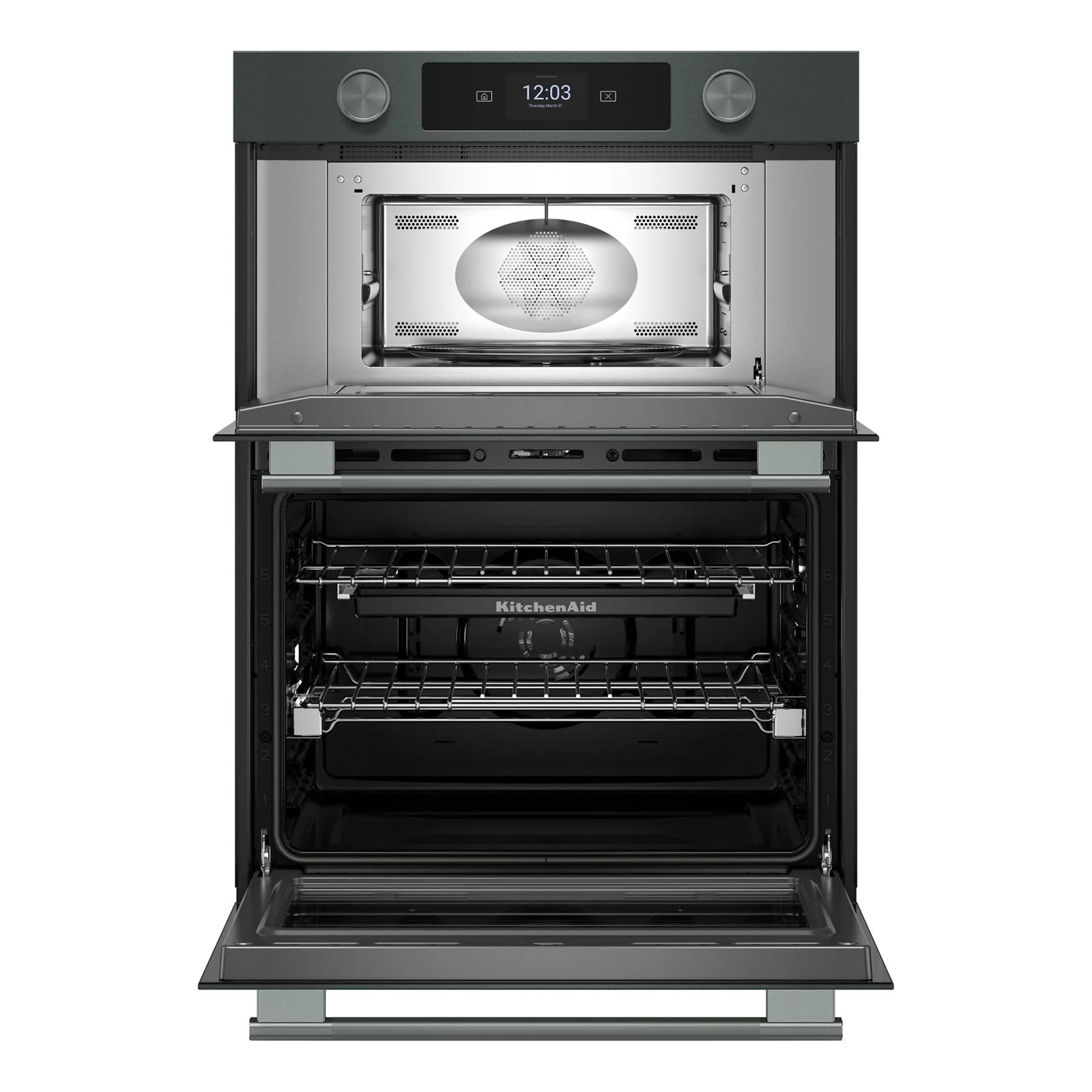 KitchenAid Juniper 30" Wall Oven with Microwave (6.4 cu ft) - KOEC730SJP - Image 4