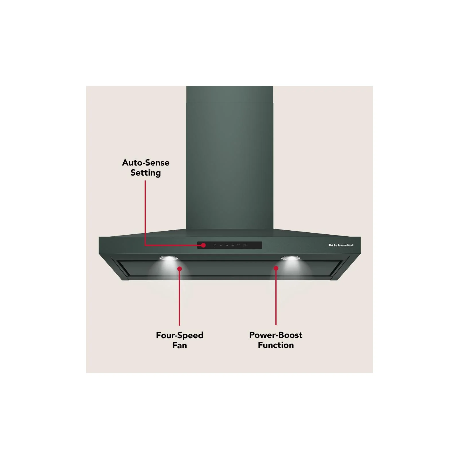 KitchenAid® Juniper 36" 400 CFM Wall-Mount Canopy Hood - KVWC736SJP - Image 8