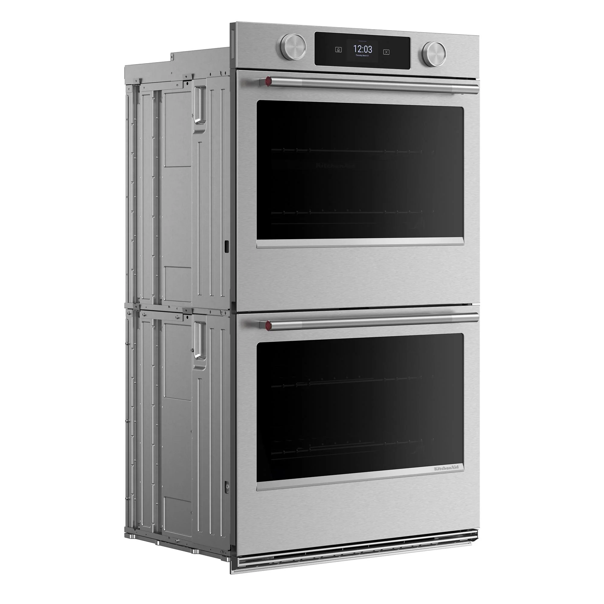 KitchenAid PrintShield Stainless 27" Double Wall Oven (8.6 cu ft) - KOED727SPS - Image 3
