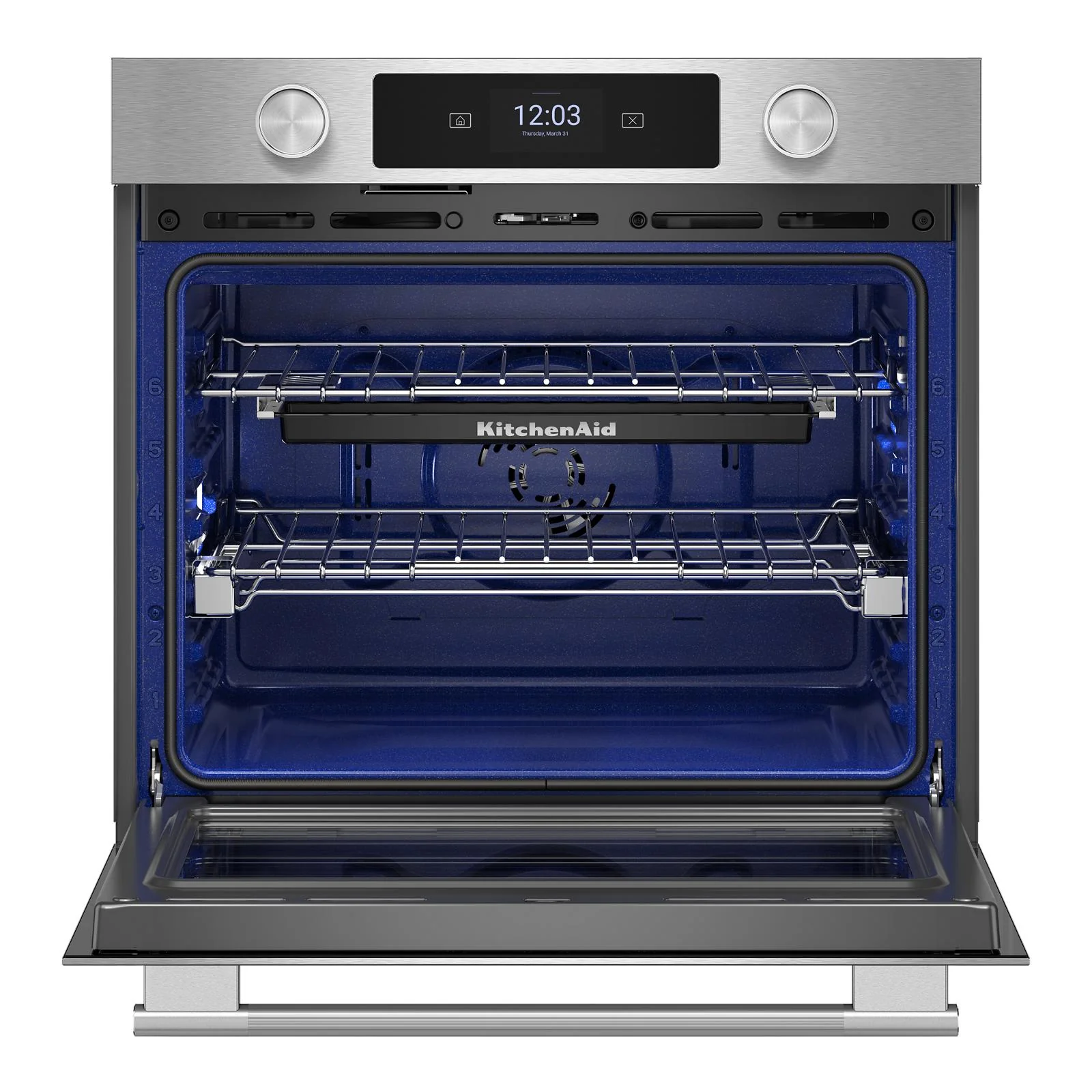 KitchenAid PrintShield Stainless 27" Wall Oven (4.3 cu ft) - KOES727SPS - Image 3