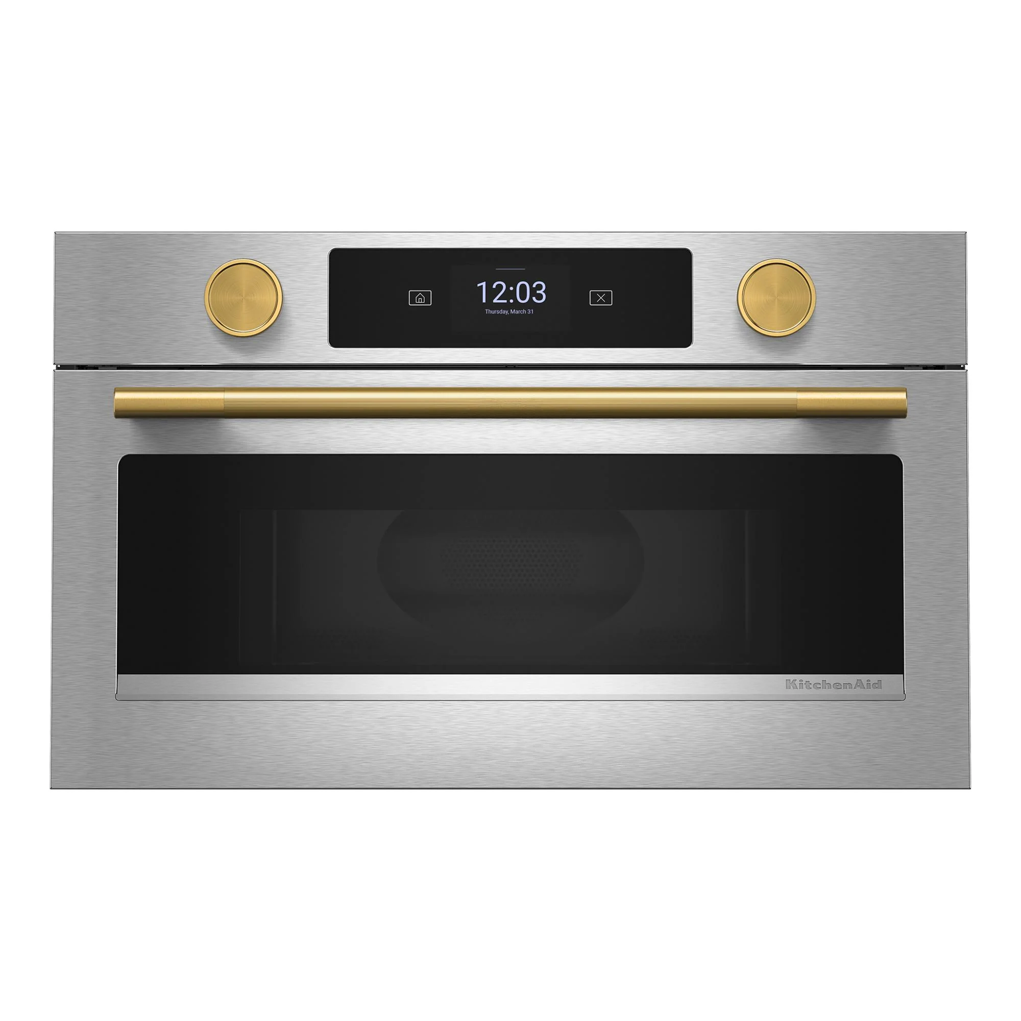 KitchenAid PrintShield Stainless 30 in. Built-In Convection Microwave (1.4 Cu. Ft.) - KMBS730SPS - Image 8