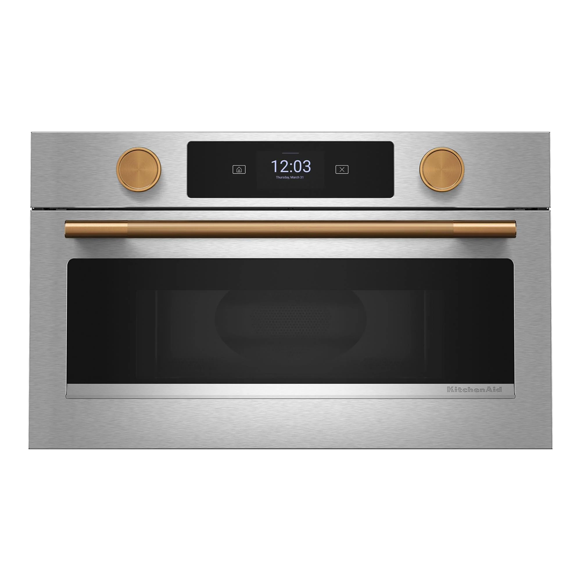KitchenAid PrintShield Stainless 30 in. Built-In Convection Microwave (1.4 Cu. Ft.) - KMBS730SPS - Image 9
