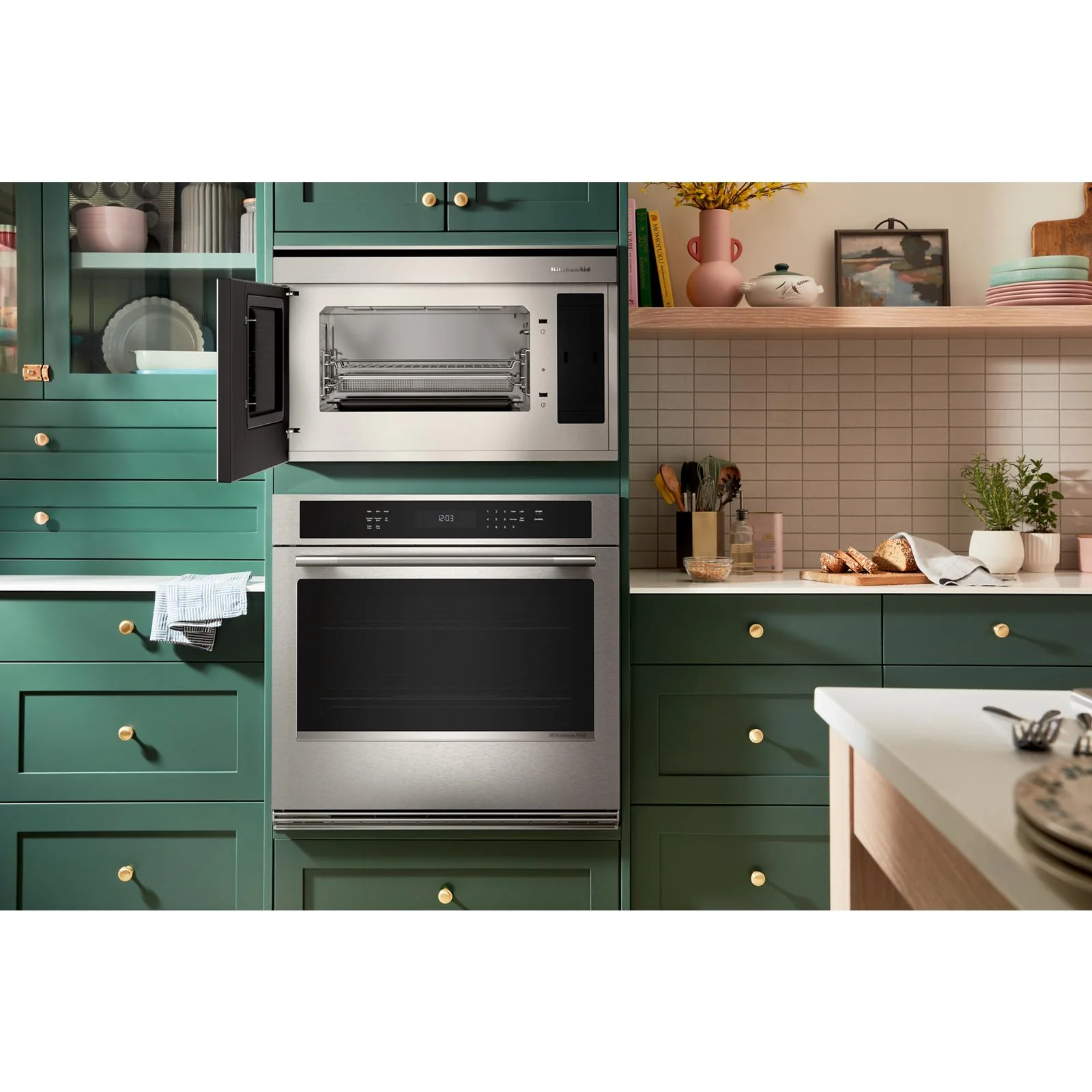KitchenAid PrintShield Stainless 30" Wall Oven (5.0 cu ft) - KOES730SPS - Image 2