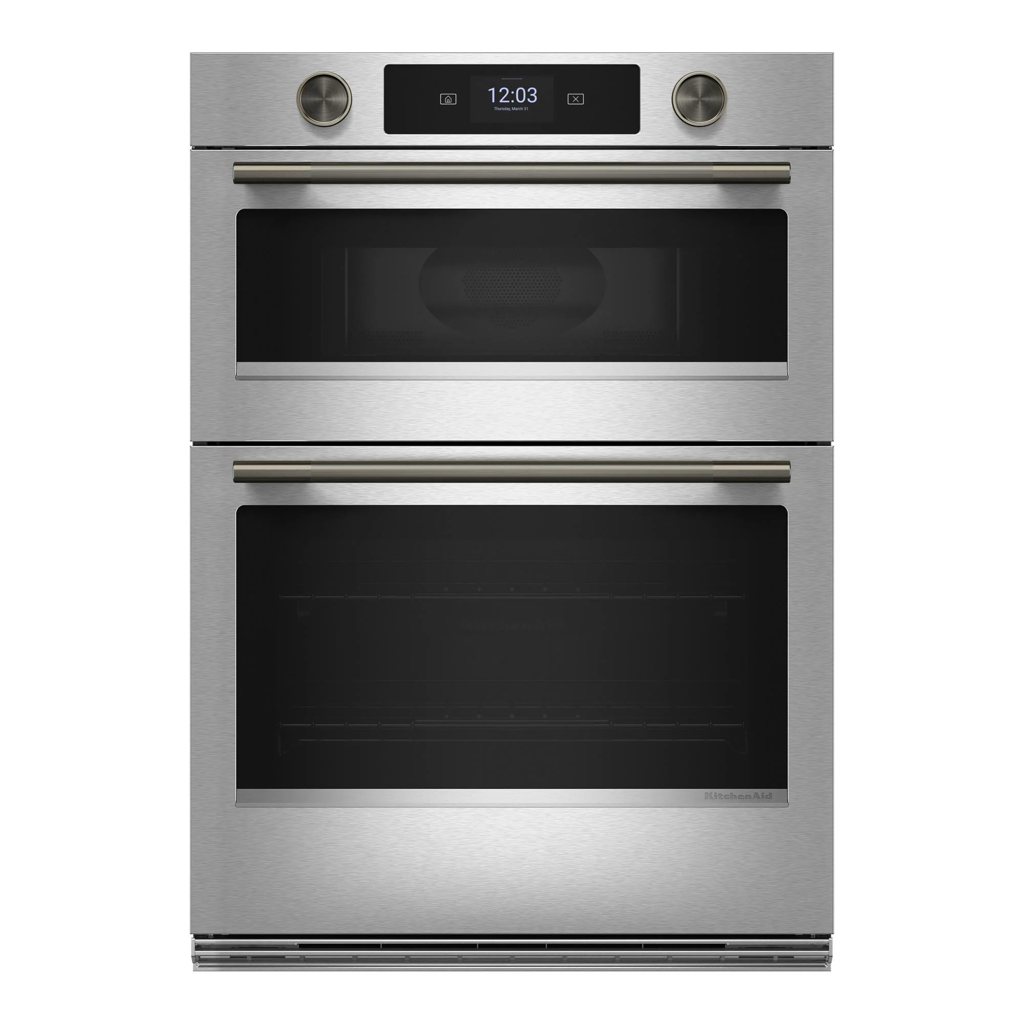 KitchenAid PrintShield Stainless 30" Wall Oven with Microwave (6.4 cu ft) - KOEC730SPS - Image 10