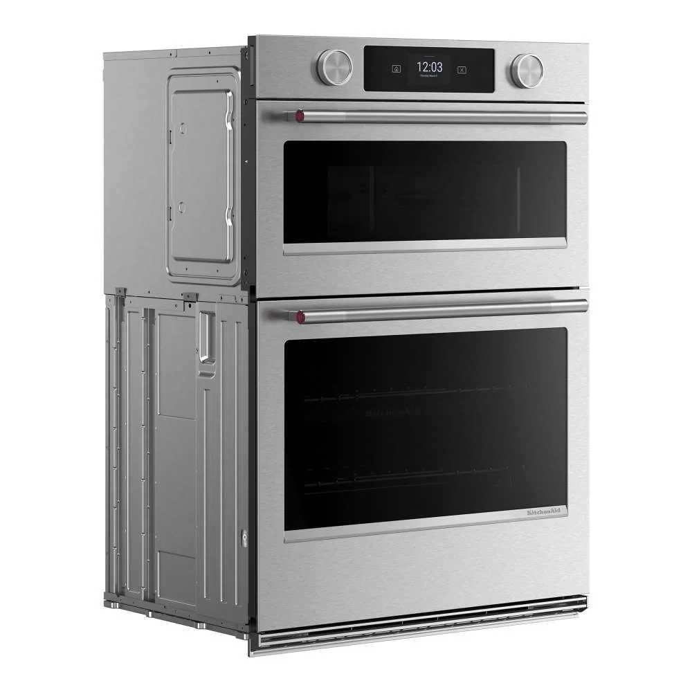KitchenAid PrintShield™ Stainless 30" Wall Oven with Microwave with Intelligent Cooking Camera (5 cu ft) - KOEC930SPS - Image 4