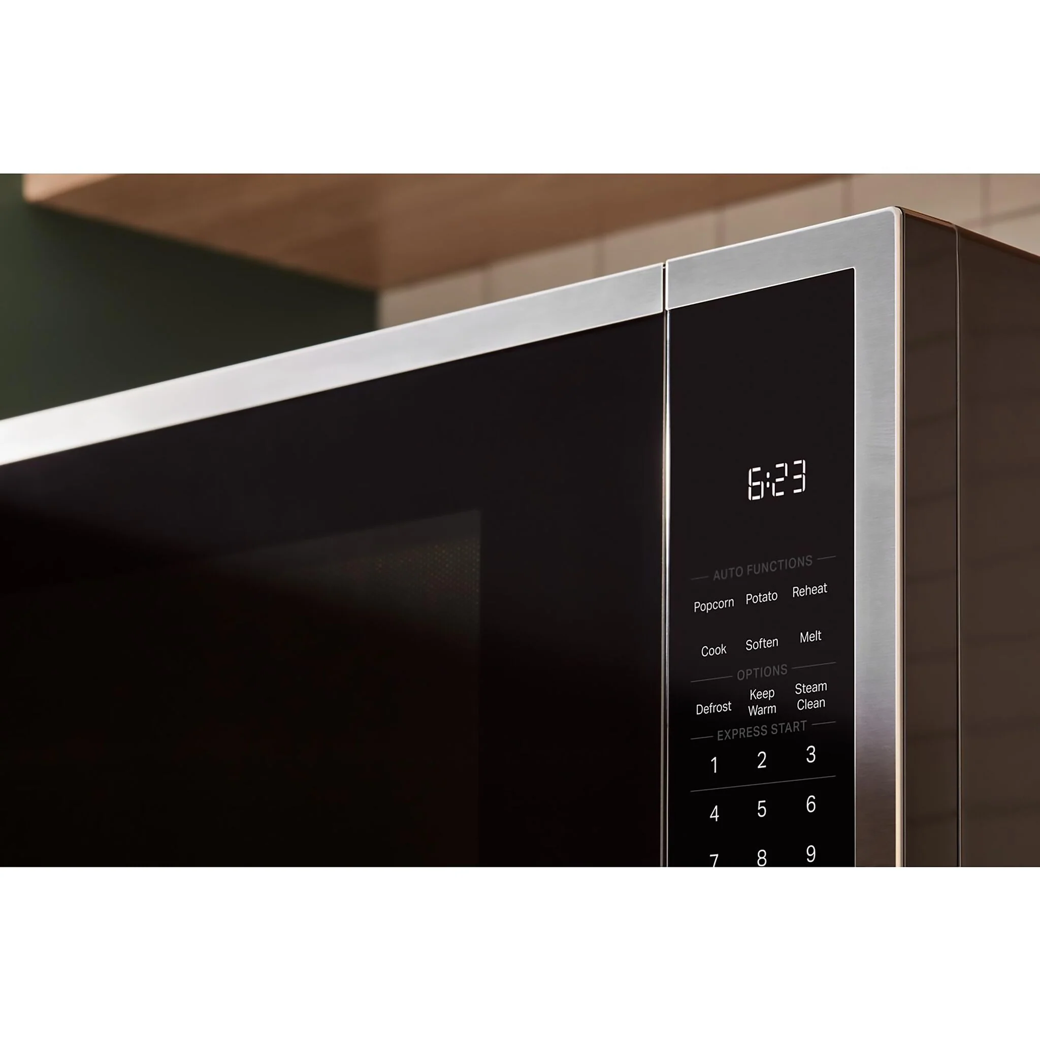 KitchenAid PrintShield Stainless Countertop Microwave 1.6 cu.ft.) - YKMCS122SPS - Image 5