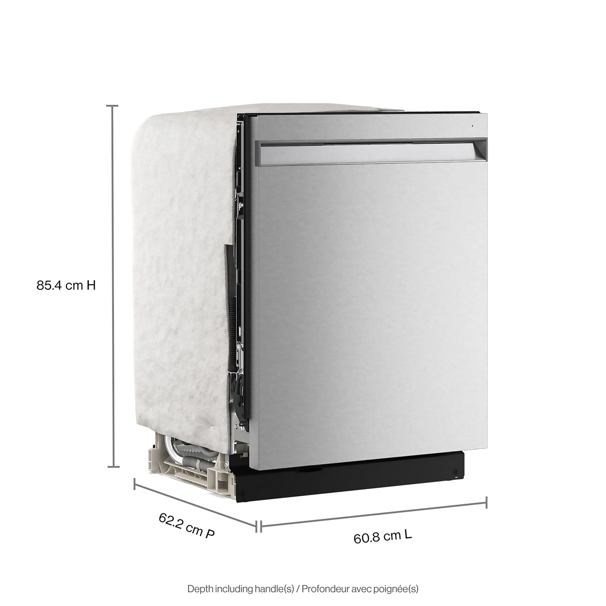 KitchenAid PrintShield Stainless Dishwasher (44 dBA) - KDPS724SPS - Image 3