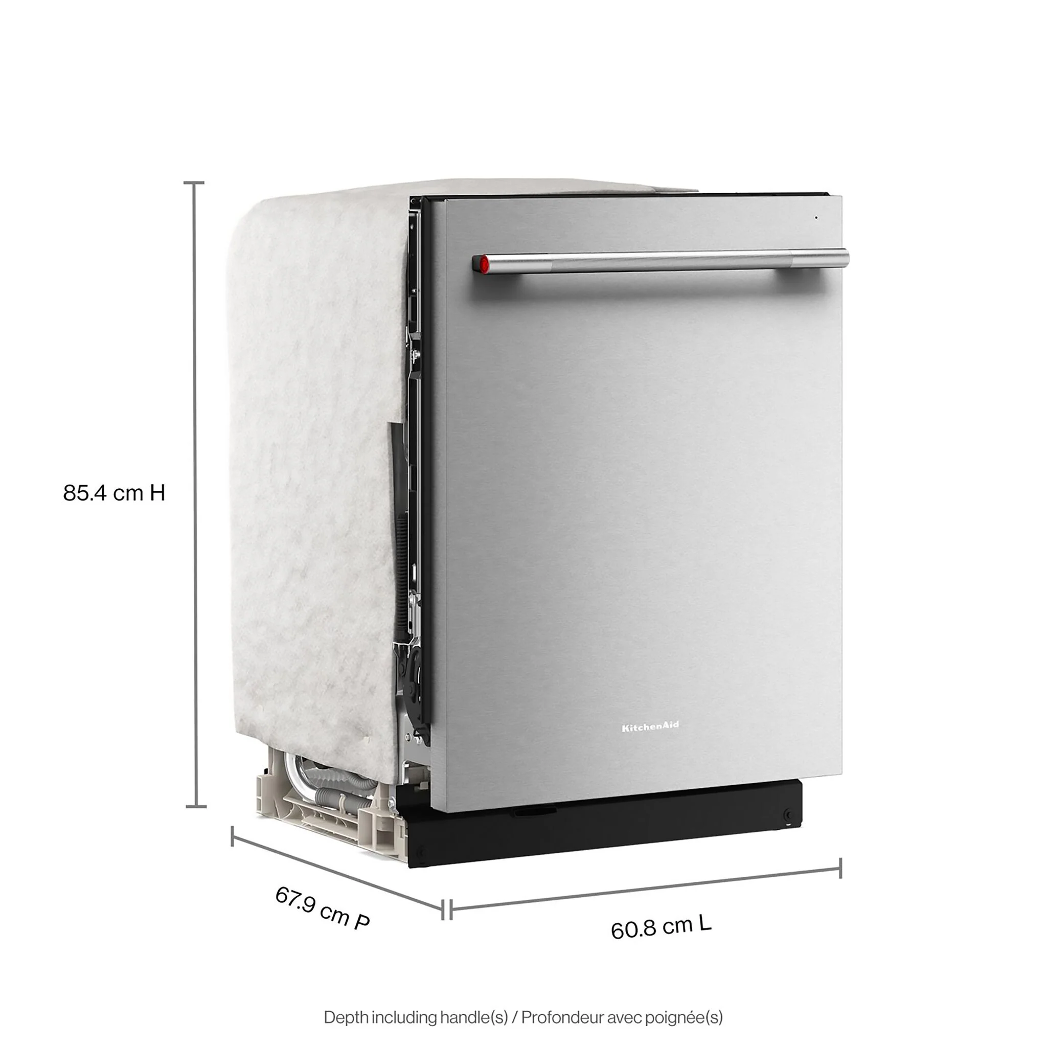 KitchenAid PrintShield Stainless Dishwasher(44 dBA) - KDTS724SPS - Image 3