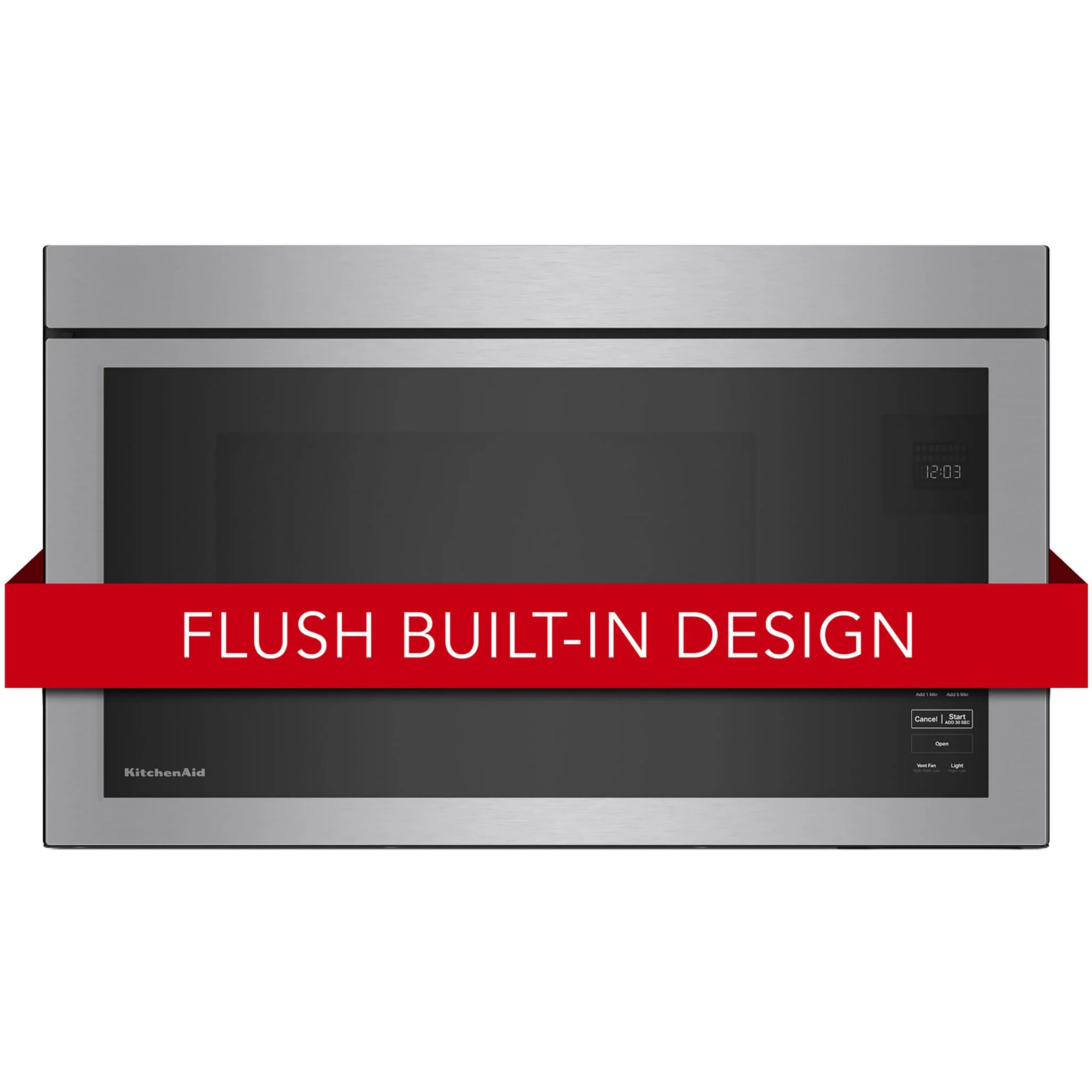 KitchenAid PrintShield Stainless Over-the-Range Microwave (1.10 Cu Ft) - YKMMF330PPS - Image 2