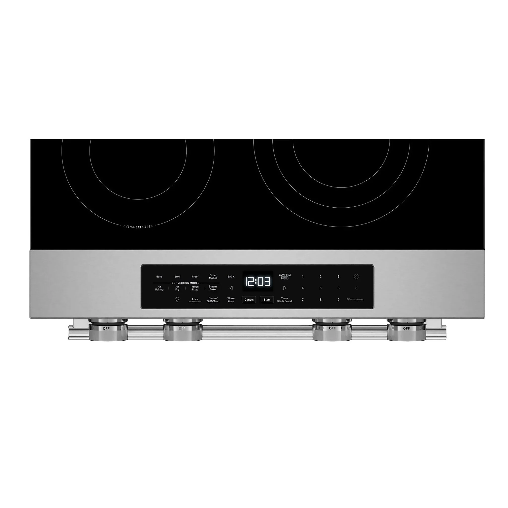KitchenAid PrintShield Stainless Slide-in Electric Convection Range (5.3 cu.ft.) - YKSES330SPS - Image 7