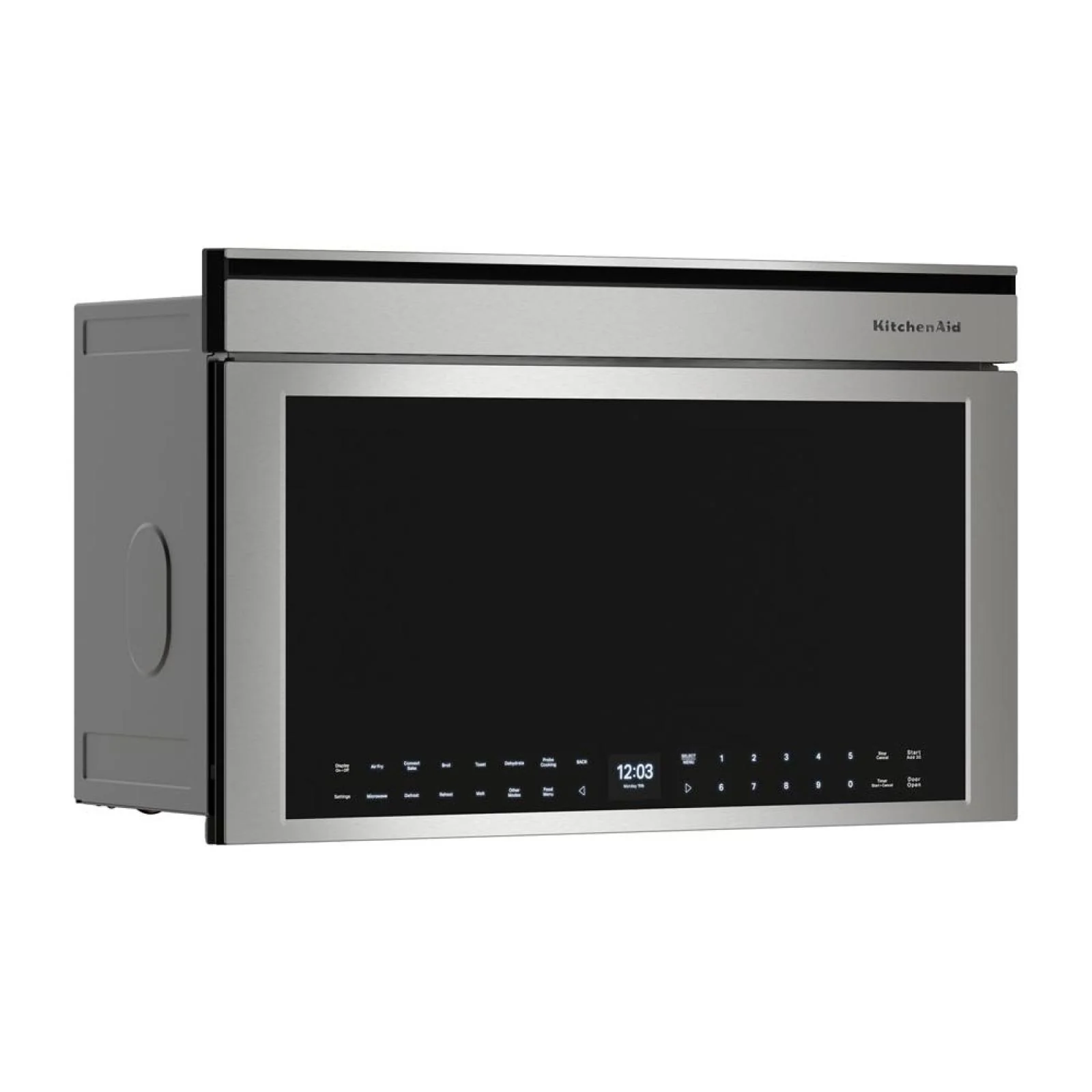 KitchenAid PrintShield Stainless Smart Built-In Convection Microwave (1.1 Cu. Ft.) - YKMBT730SPS - Image 2