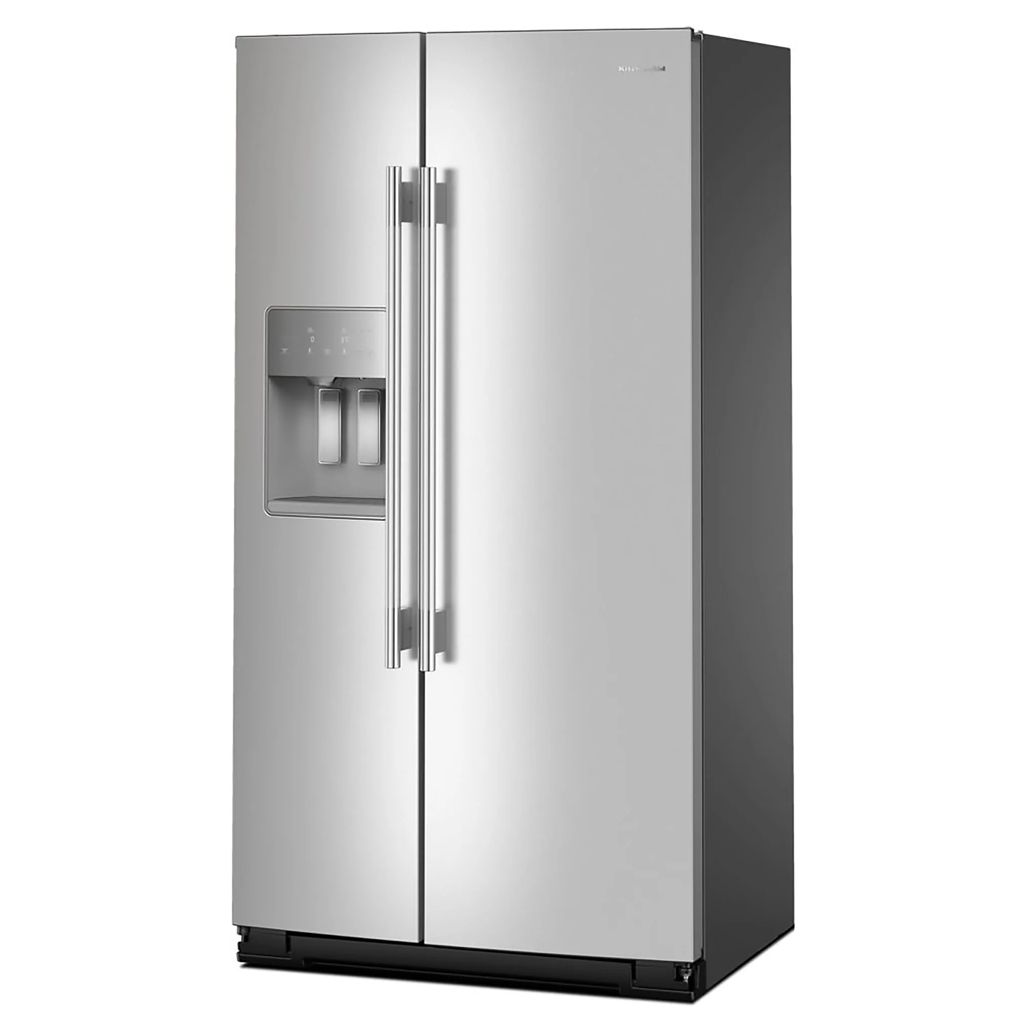 KitchenAid 36" 20.8 Cu. Ft. Printshield Stainless Steel Counter-Depth Side-by-Side Refrigerator - KRSC536RPS - Image 4
