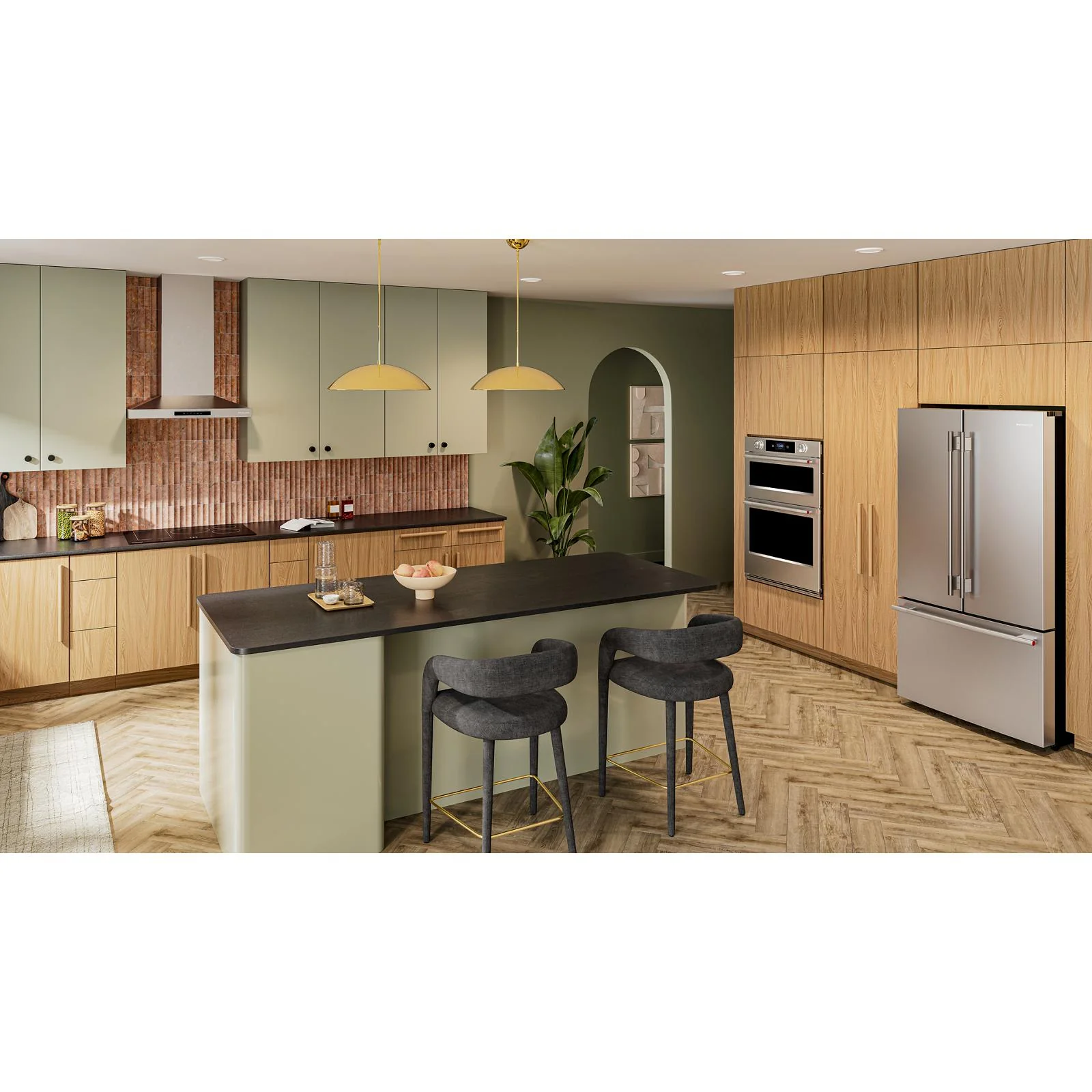 KitchenAid® Stainless Steel 30" 400 CFM Wall-Mount Canopy Hood - KVWC730SSS - Image 2