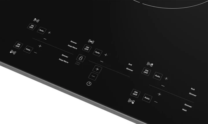 KitchenAid Stainless Steel 30" 5-Element Electric Sensor Induction Cooktop - KCIG550JSS - Image 2