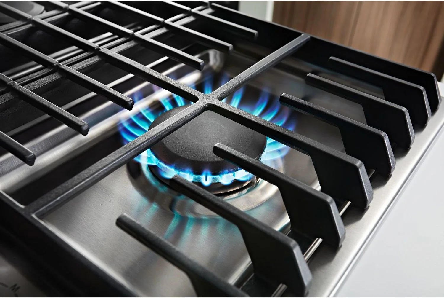 KitchenAid Stainless Steel 36" Gas Downdraft Cooktop - KCGD506GSS - Image 3