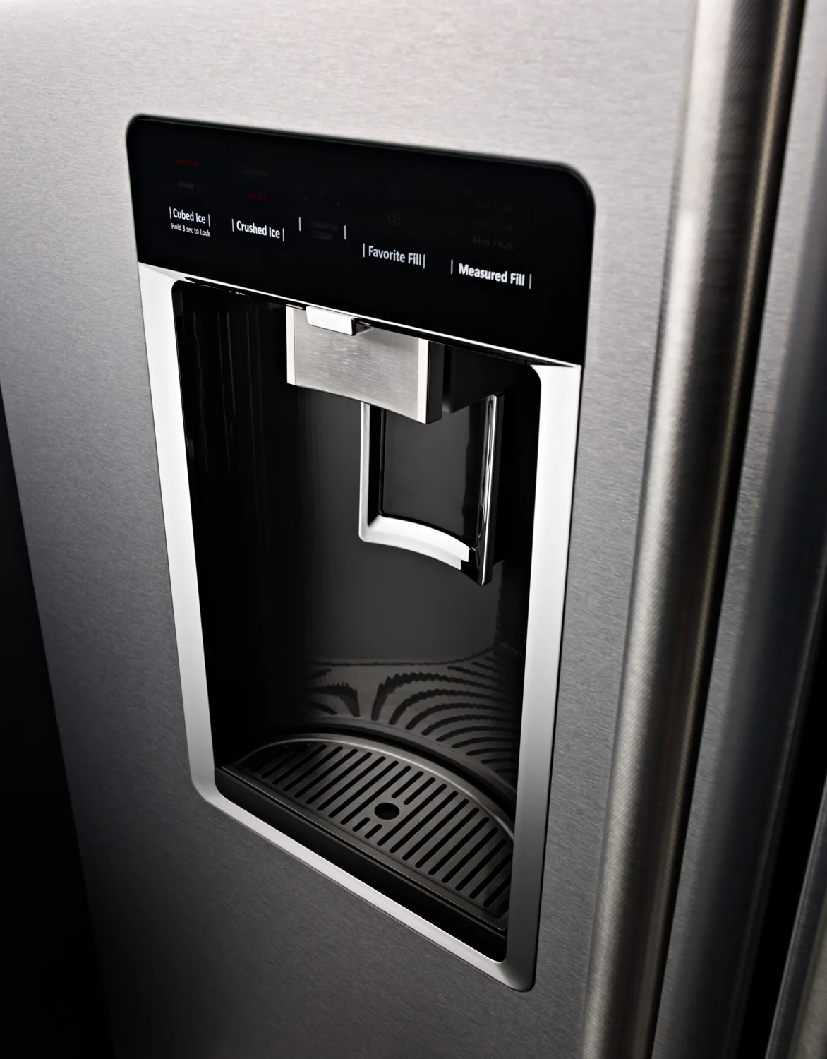KitchenAid 35.8" 23.8 Cu. Ft. Stainless Steel Counter-Depth French Door Refrigerator - KRFC704FPS - Image 18