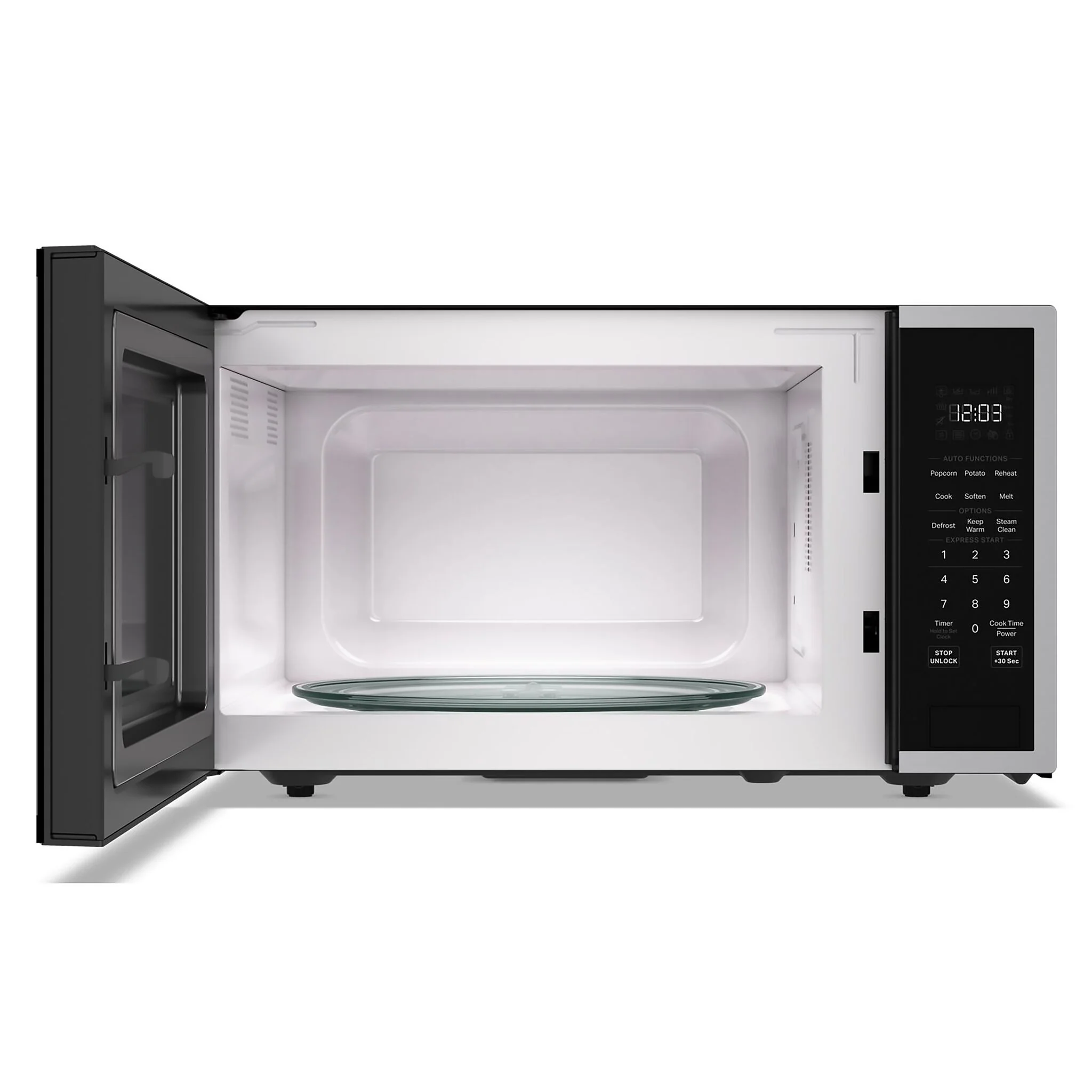 KitchenAid Stainless Steel Countertop Microwave (1.6 cu.ft.) - YKMCS122SSS - Image 3