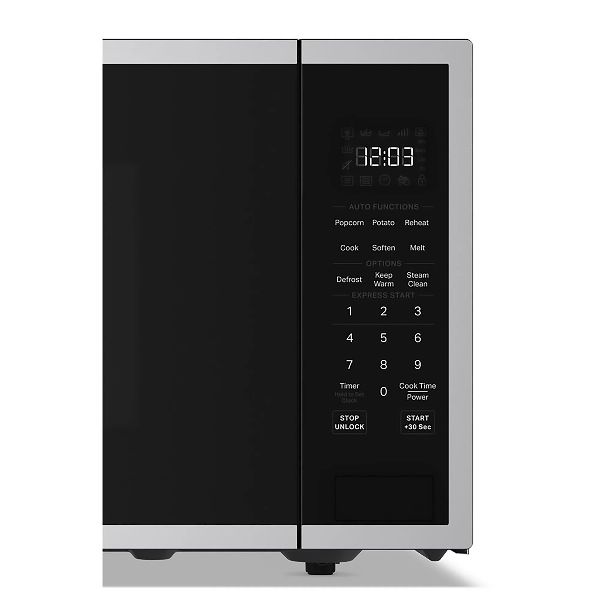 KitchenAid Stainless Steel Countertop Microwave (1.6 cu.ft.) - YKMCS122SSS - Image 7
