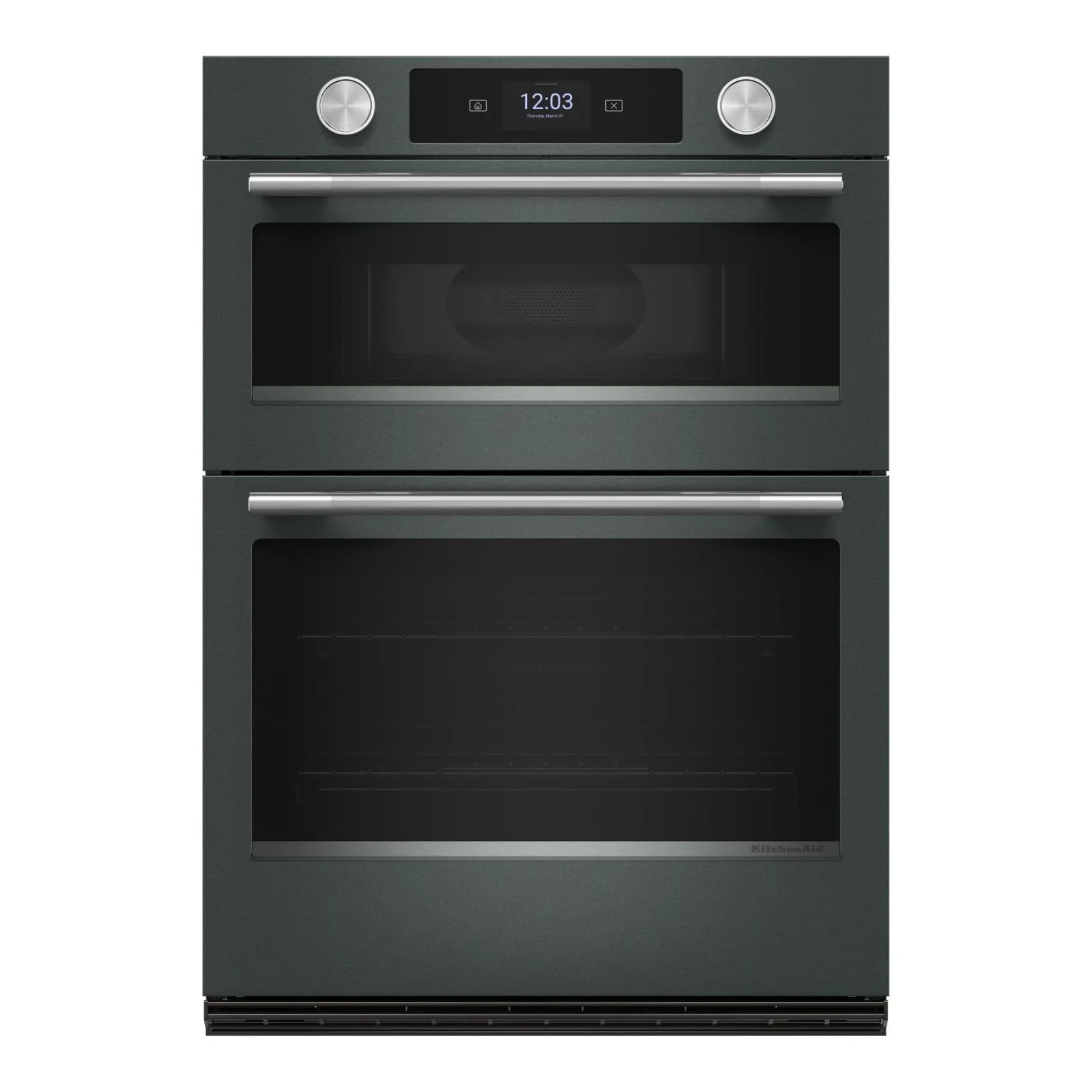 KitchenAid Stainless Steel Handle and Knob Hardware Accessory Kit for 30" Double Wall Oven & Microwave Combo - W11774416 - Image 4