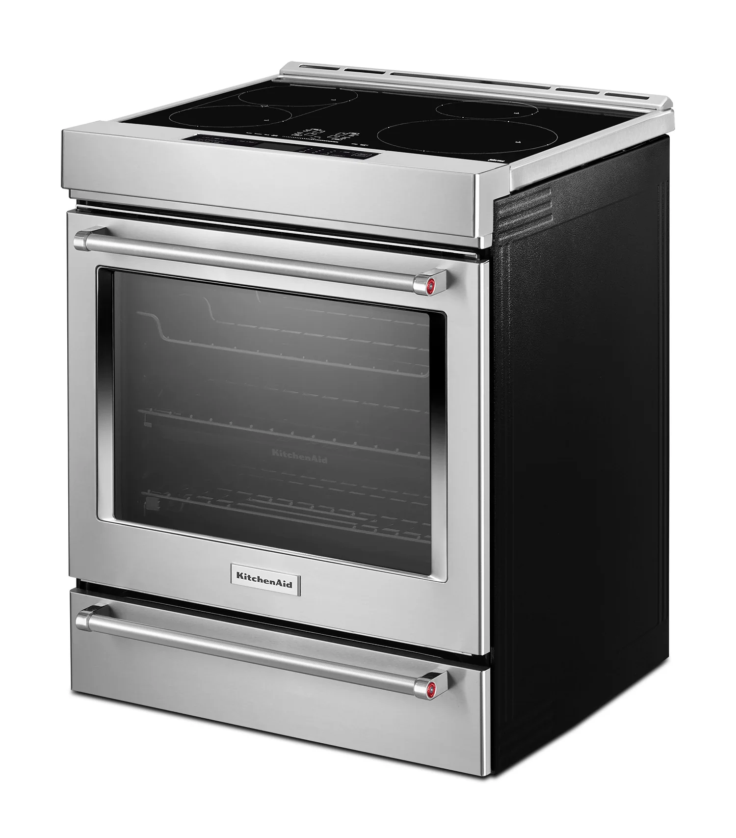KitchenAid Stainless Steel Induction Slide-In Range with Air Fry (6.40 Cu Ft) - KSIS730PSS - Image 4