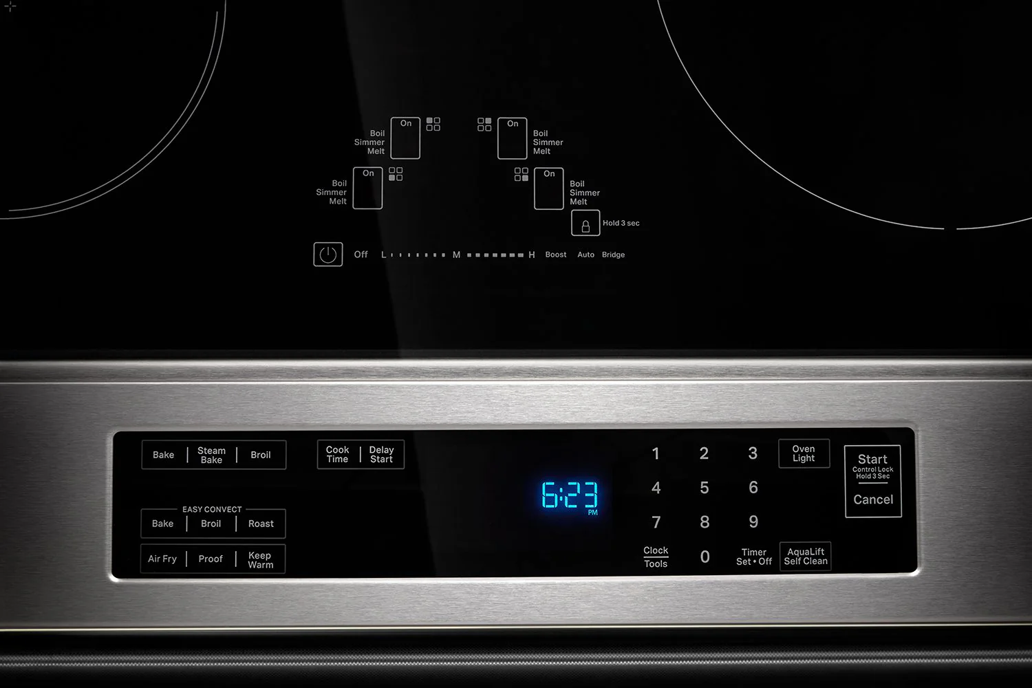 KitchenAid Stainless Steel Induction Slide-In Range with Air Fry (6.40 Cu Ft) - KSIS730PSS - Image 6