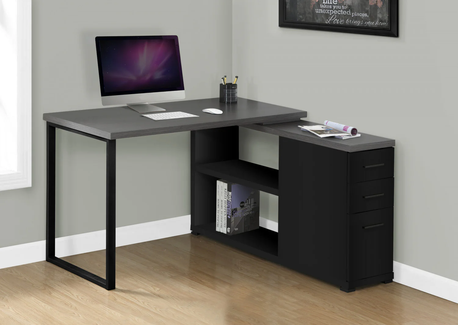 Kivo Desk - Black - Image 2