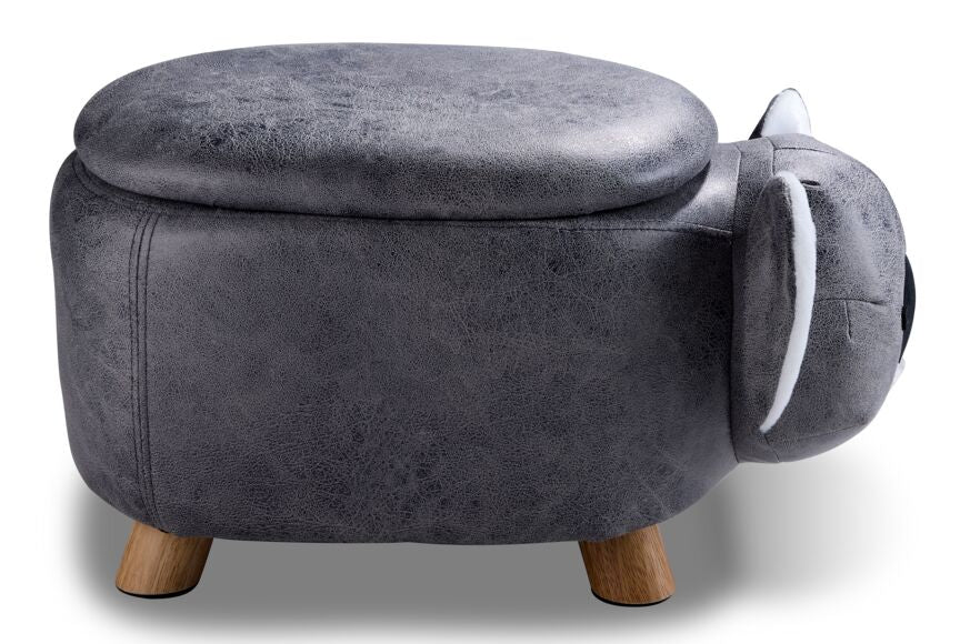 Koala Storage Ottoman - Grey - Image 2