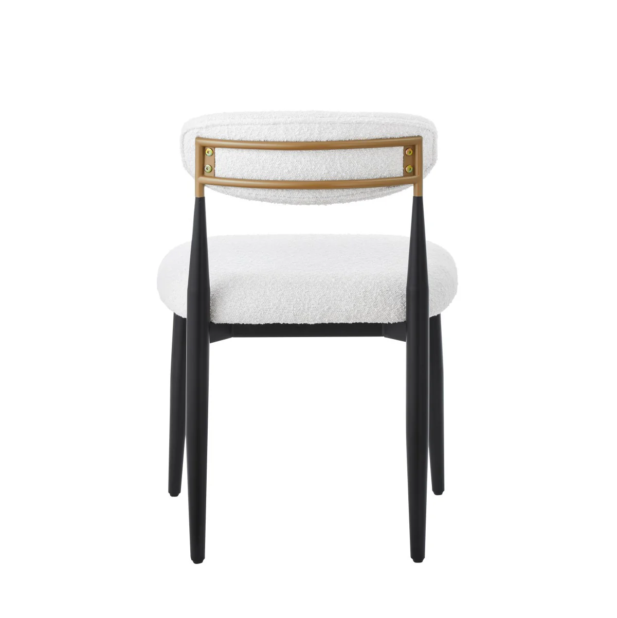 Kodi Dining Chair - White/Black - Set of Two - Image 2