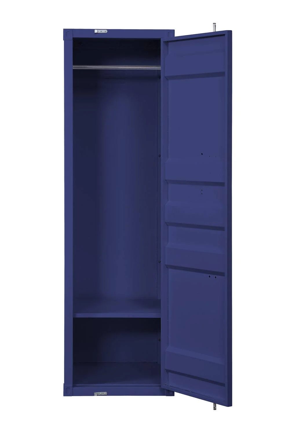 Konto Industrial Tall Wardrobe - Blue - Image 4