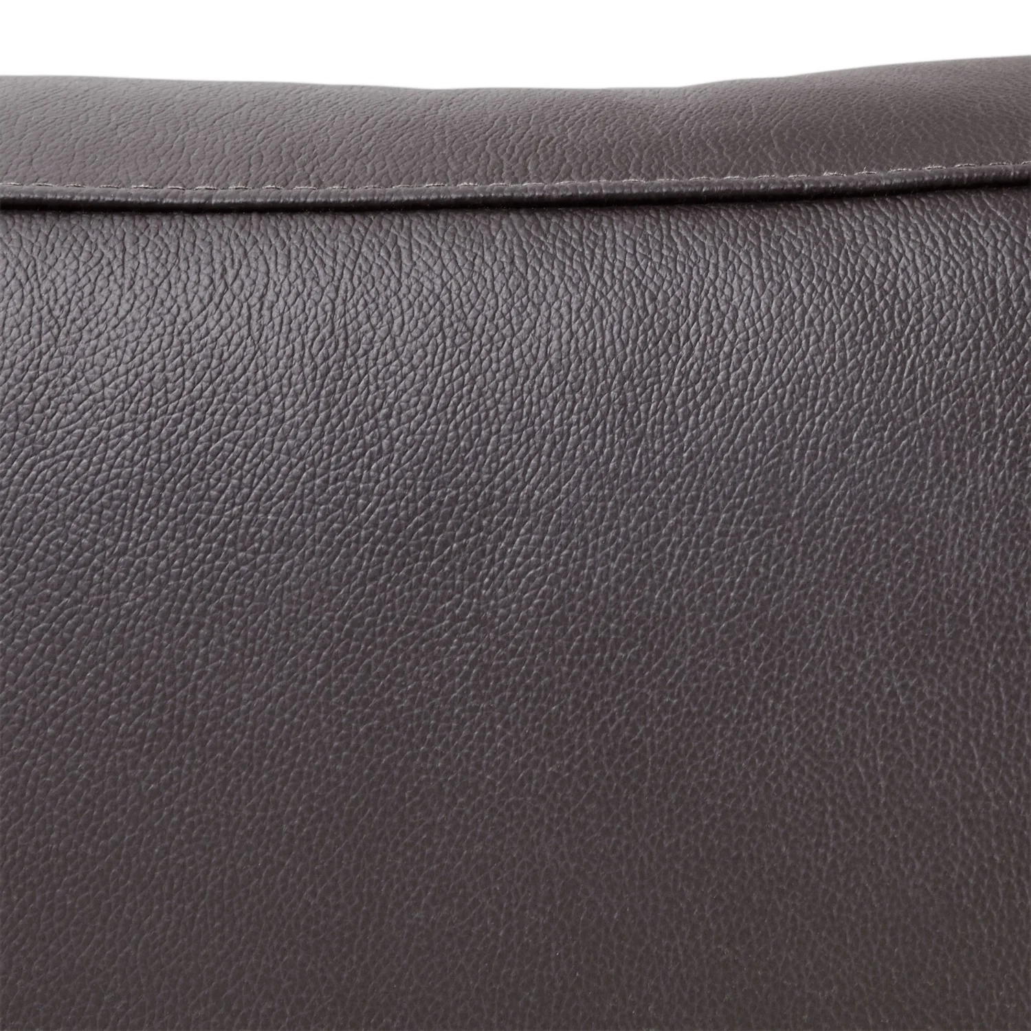 Kylie Leather Sofa - Coffee - Image 6