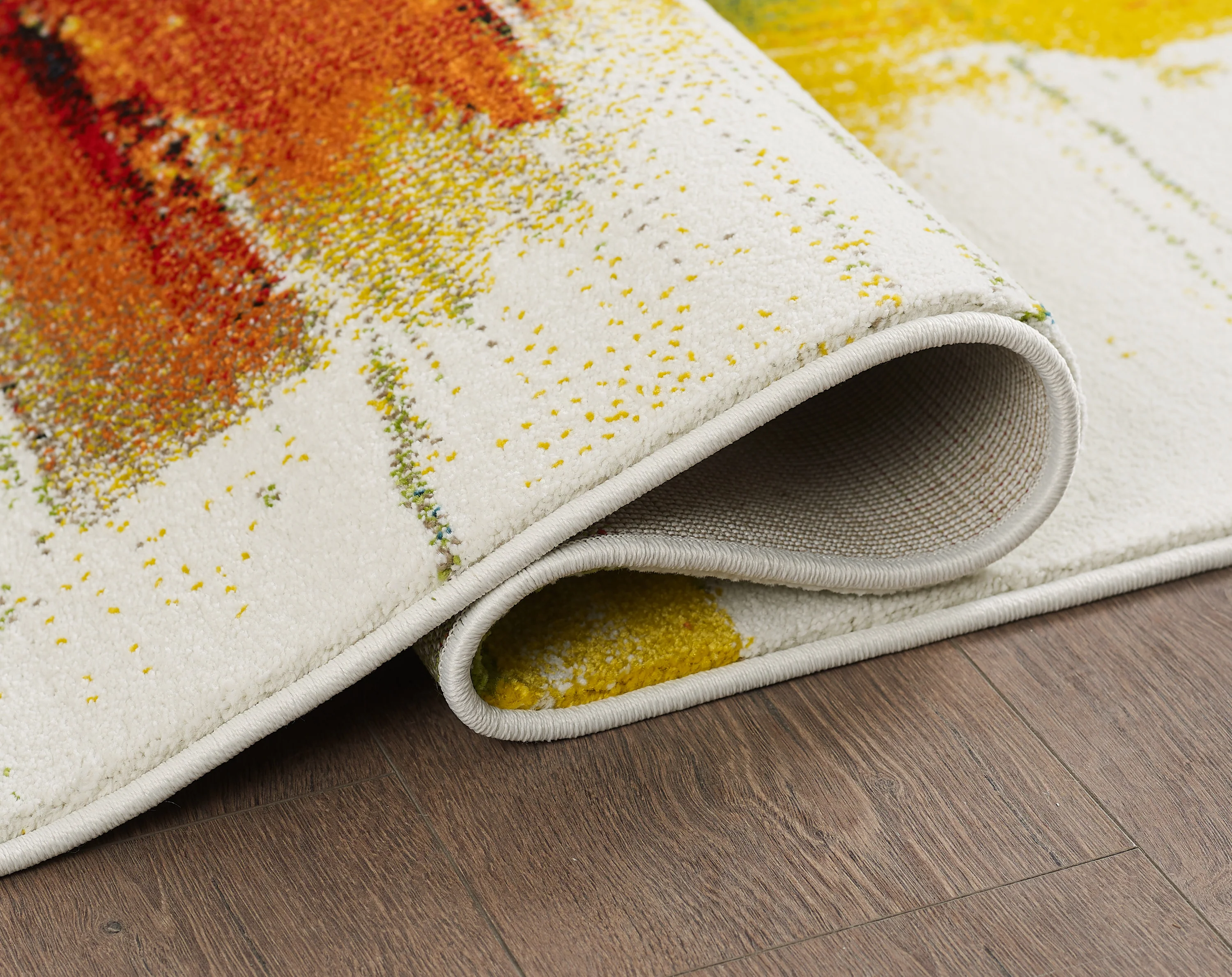 L2 Decor Diamond Area Rug 5' x 8' with Underpad - Abstract - Image 3
