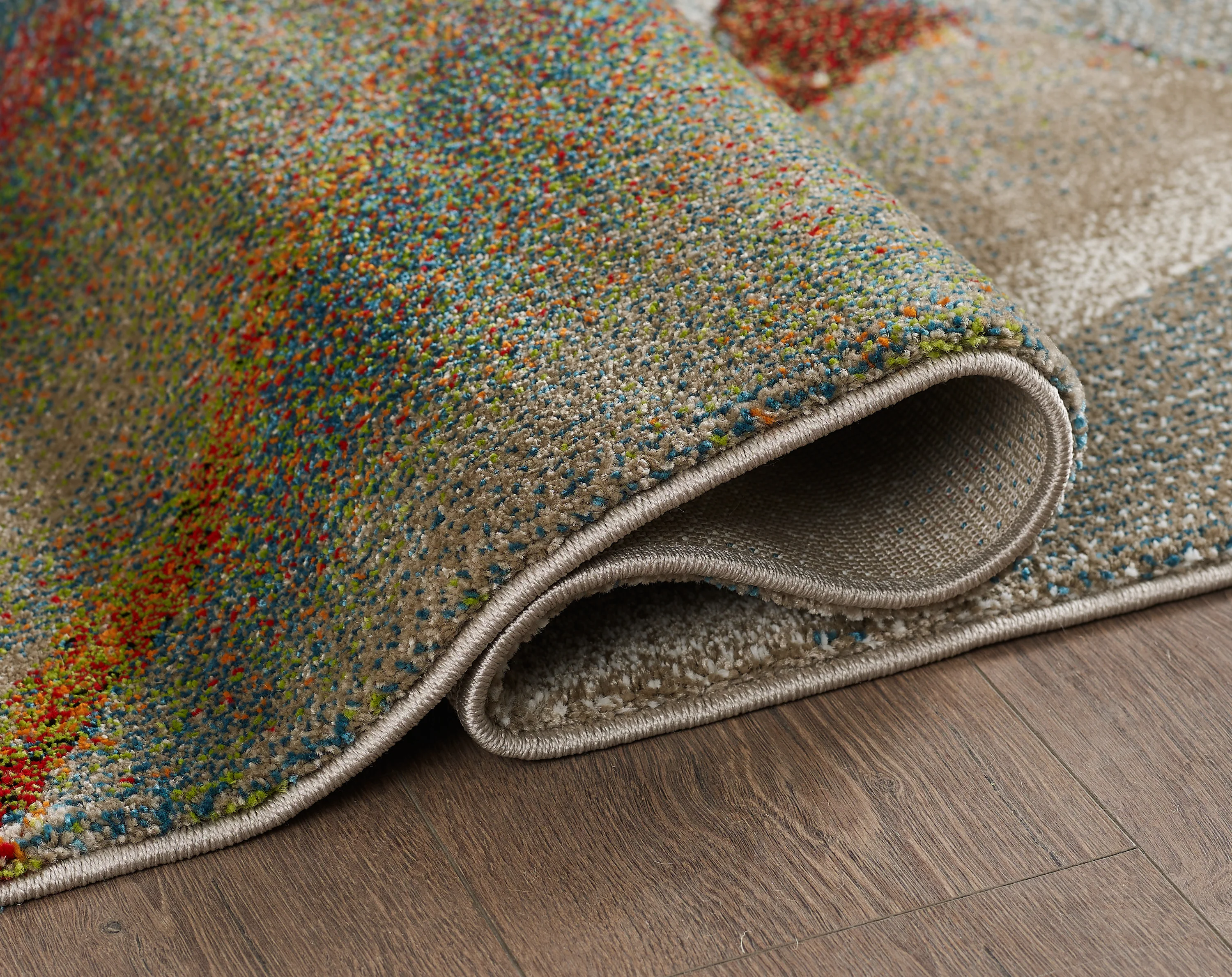 L2 Decor Diamond Area Rug 8' x 11' - Beige - Image 3
