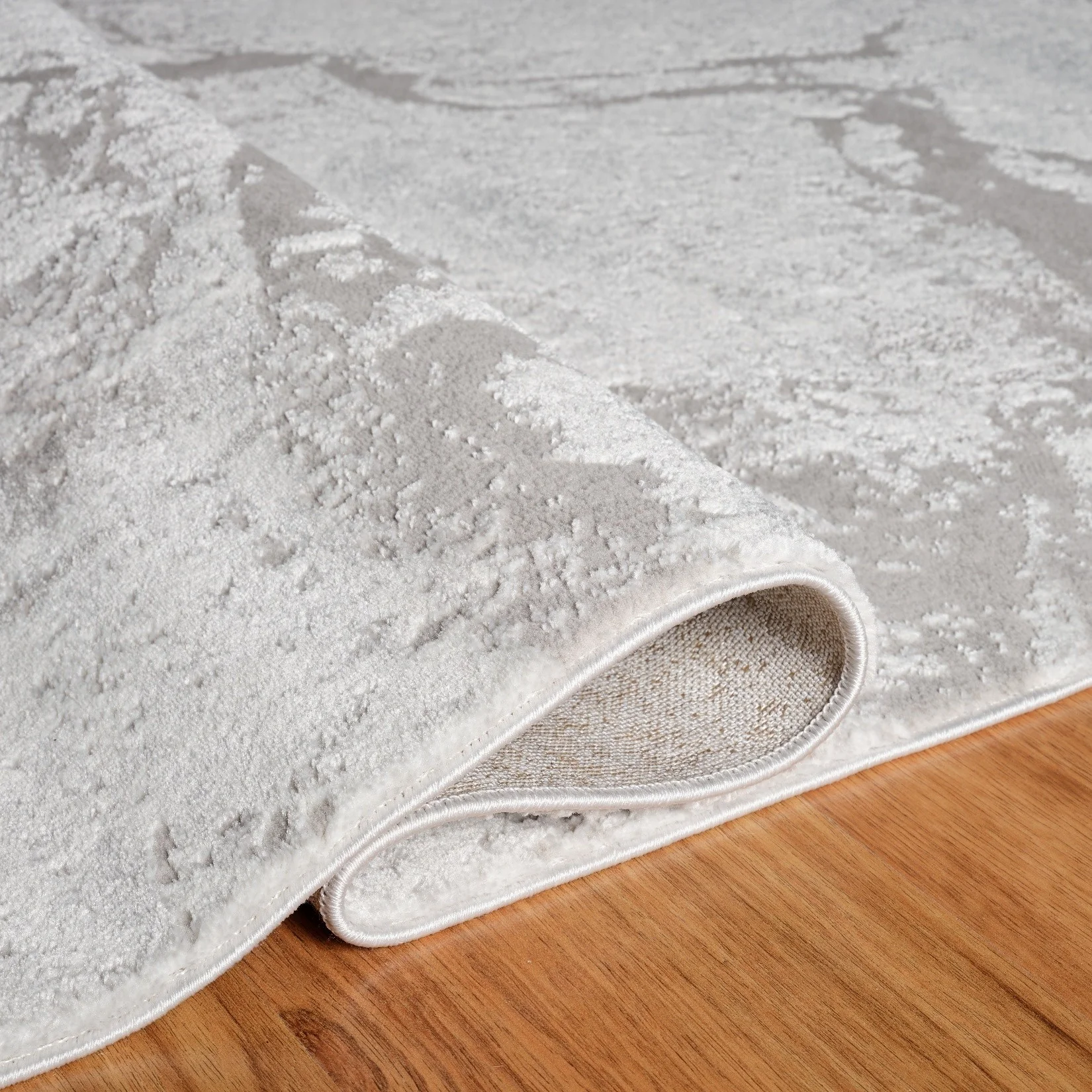 L2 Decor Karizma Area Rug 8' x 11' - Grey, White - Image 3