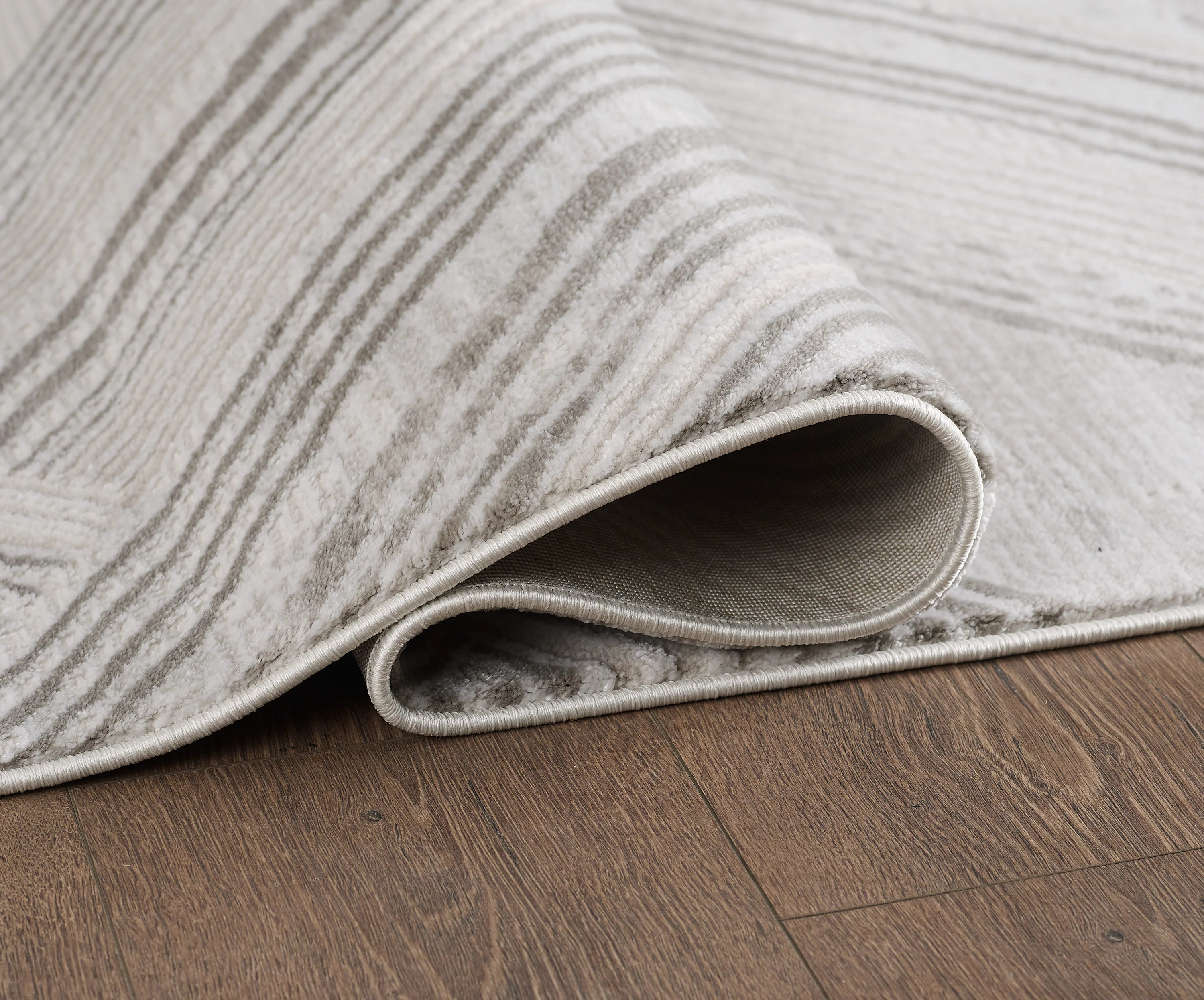 L2 Decor Lazer Area Rug 8' x 11' - Cream - Image 3