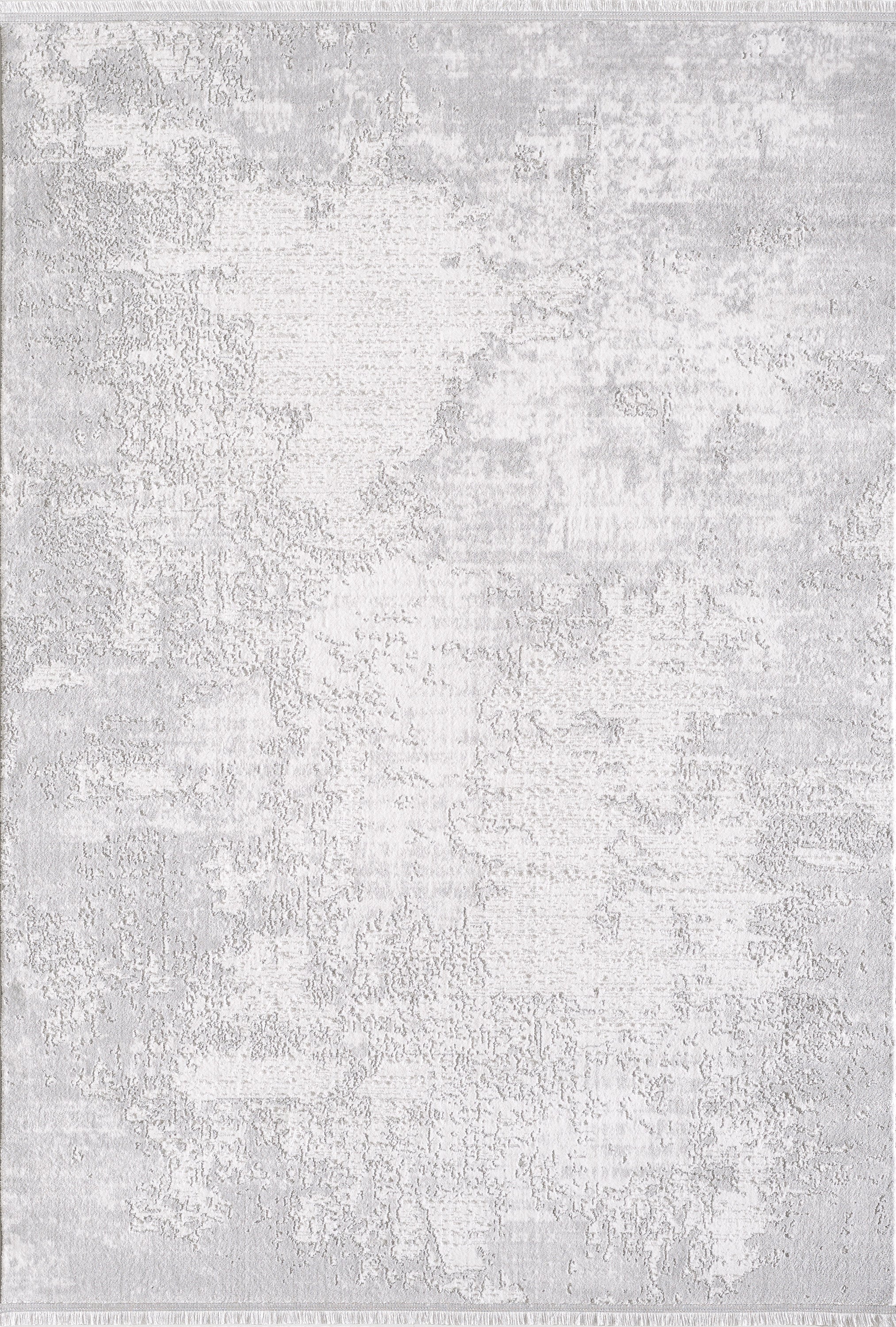 L2 Decor Lazer Area Rug 8' x 11' with Underpad - Grey