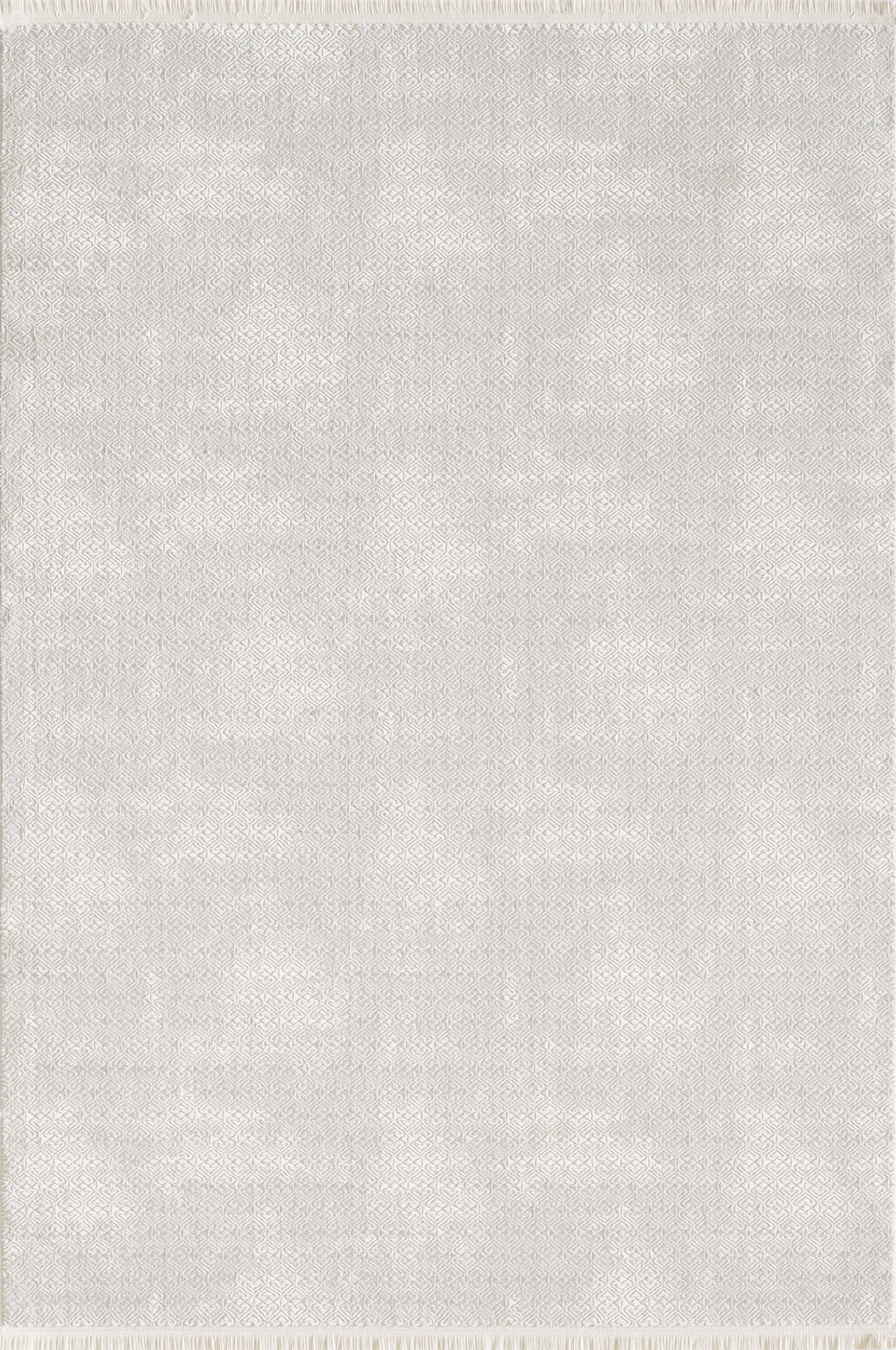 L2 Decor Novolini Area Rug 8' x 11' - Light Grey, White