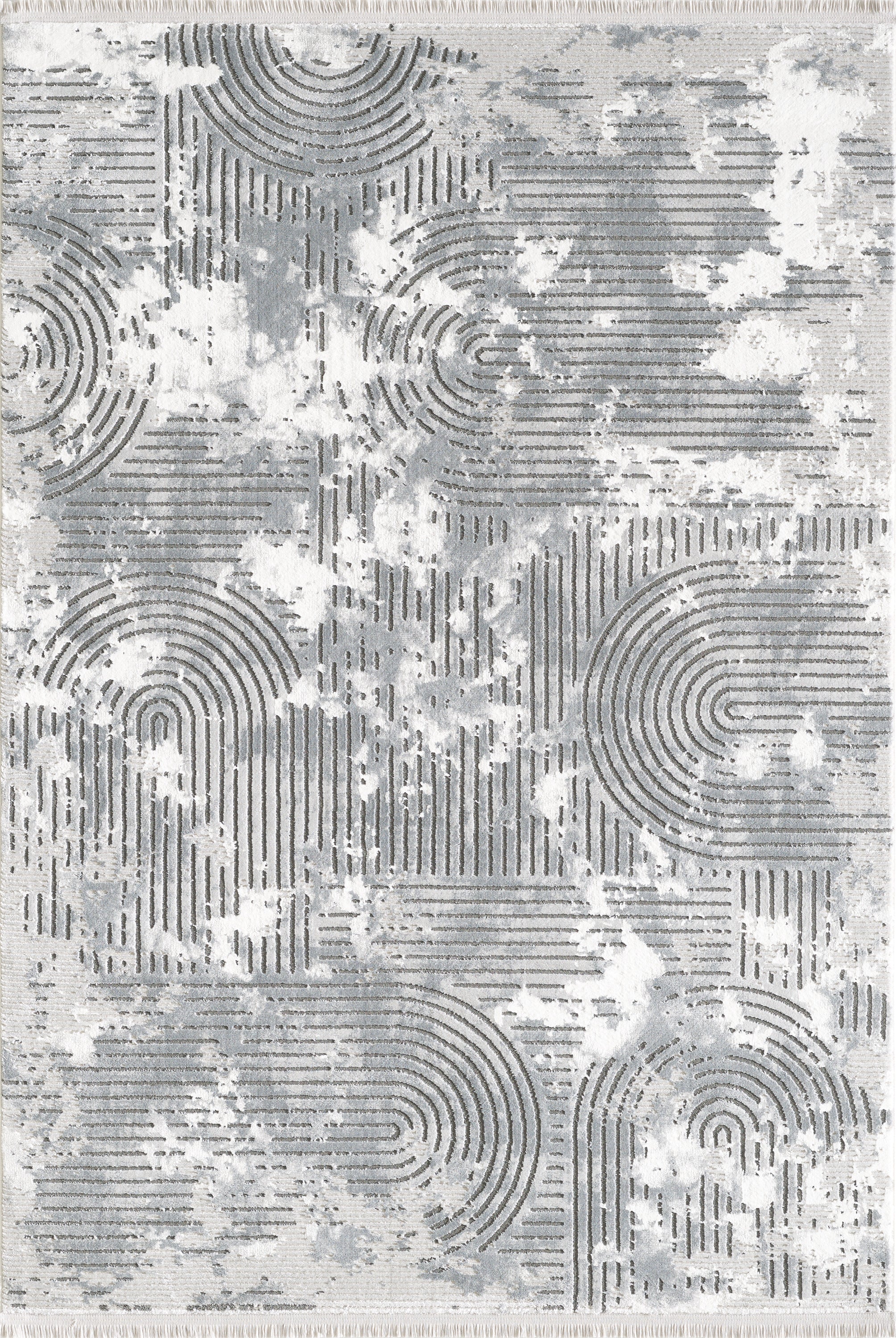 L2 Decor Petra Area Rug 8' x 11' - Dark Grey