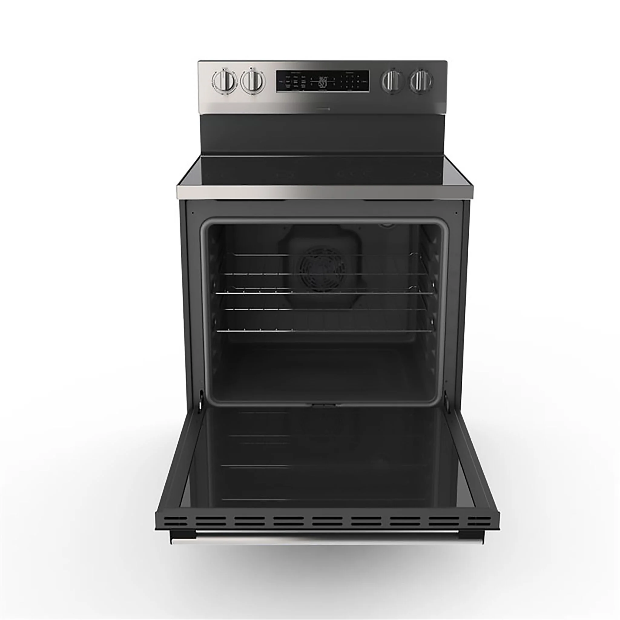 L2 Stainless Steel Free Standing Electric Range with True Convection & Air Fry (5.8 cu. ft.) - LR5800CSS - Image 4