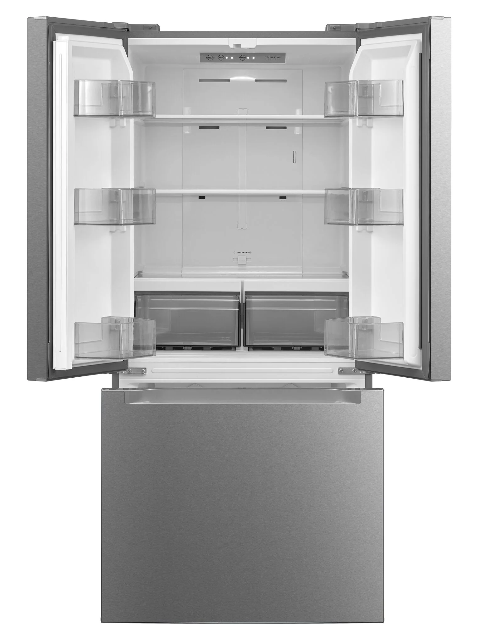 L2 Stainless Steel Kitchen Package with French Door Refrigerator, Electric Range & Built-In Dishwasher - Image 3