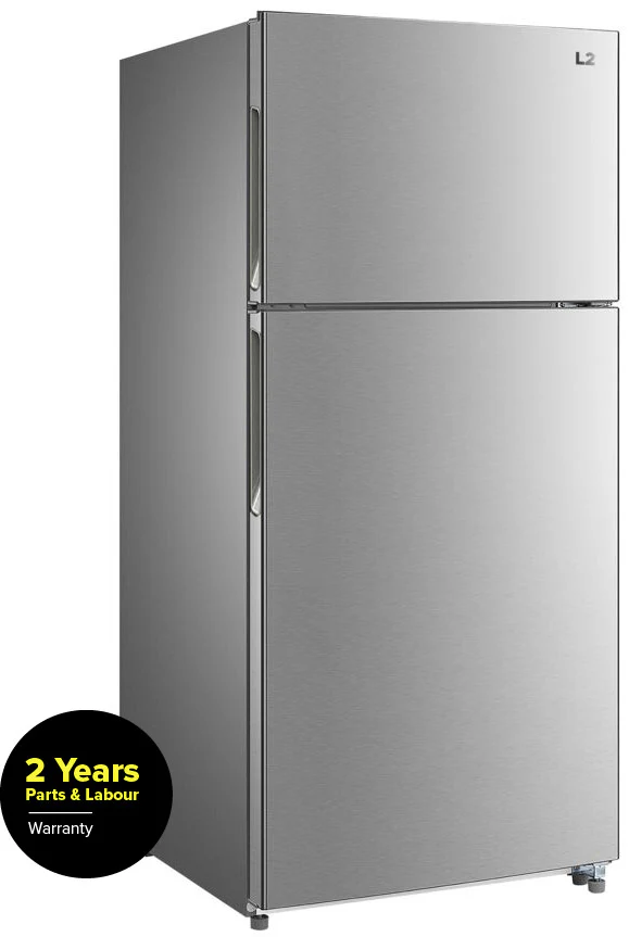 L2 29.5" 18 Cu. Ft. Stainless Steel Top-Freezer Refrigerator - LRT18S4ASTC - Image 2