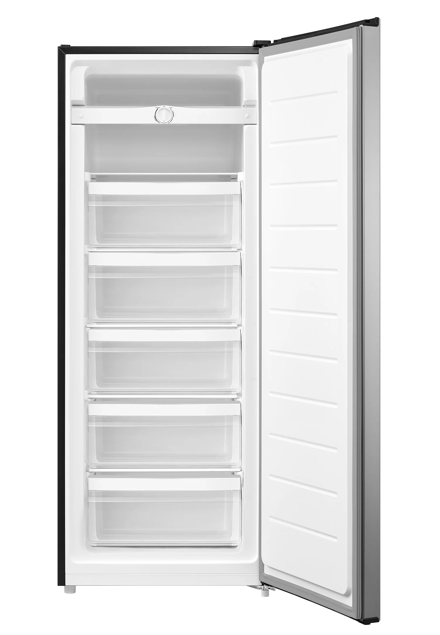 L2 Stainless Steel Upright Freezer and Convertible Fridge (6.9 Cu. Ft) - LRU07B3ASS - Image 5
