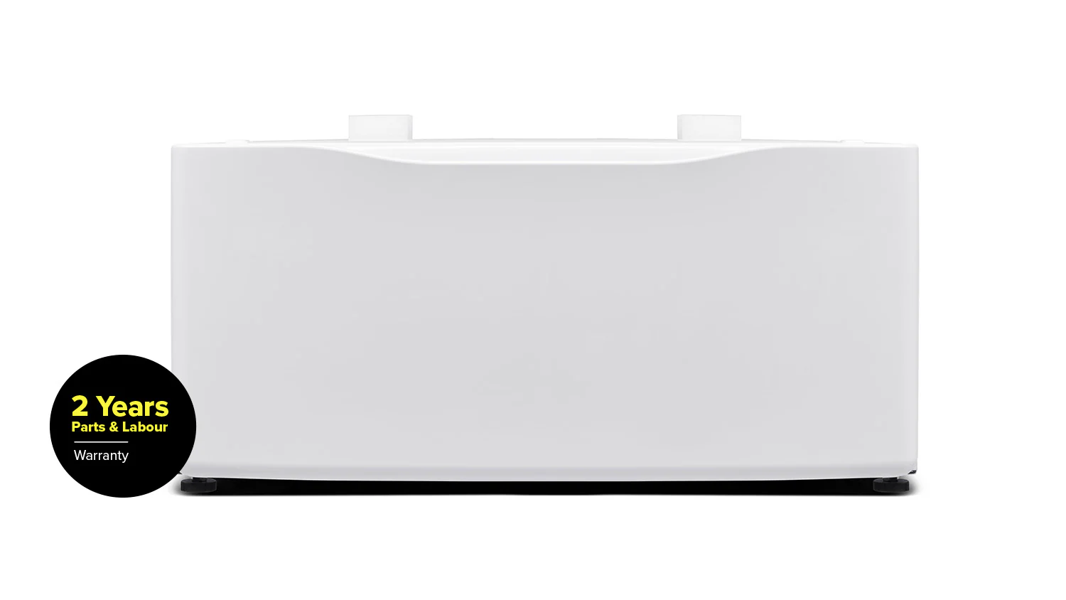 L2 White 27" Laundry Pedestal and Storage Drawer for L2 Front-Load Washer and Dryer - TLP1WW - Image 2