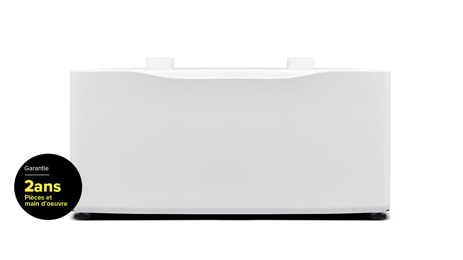 L2 White 27" Laundry Pedestal and Storage Drawer for L2 Front-Load Washer and Dryer - TLP1WW - Image 3