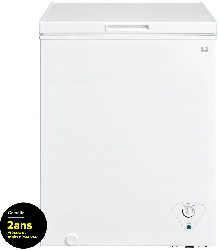 L2 White Chest Freezer (5.0 cu. ft.) - LRC05M2AWWC - Image 3