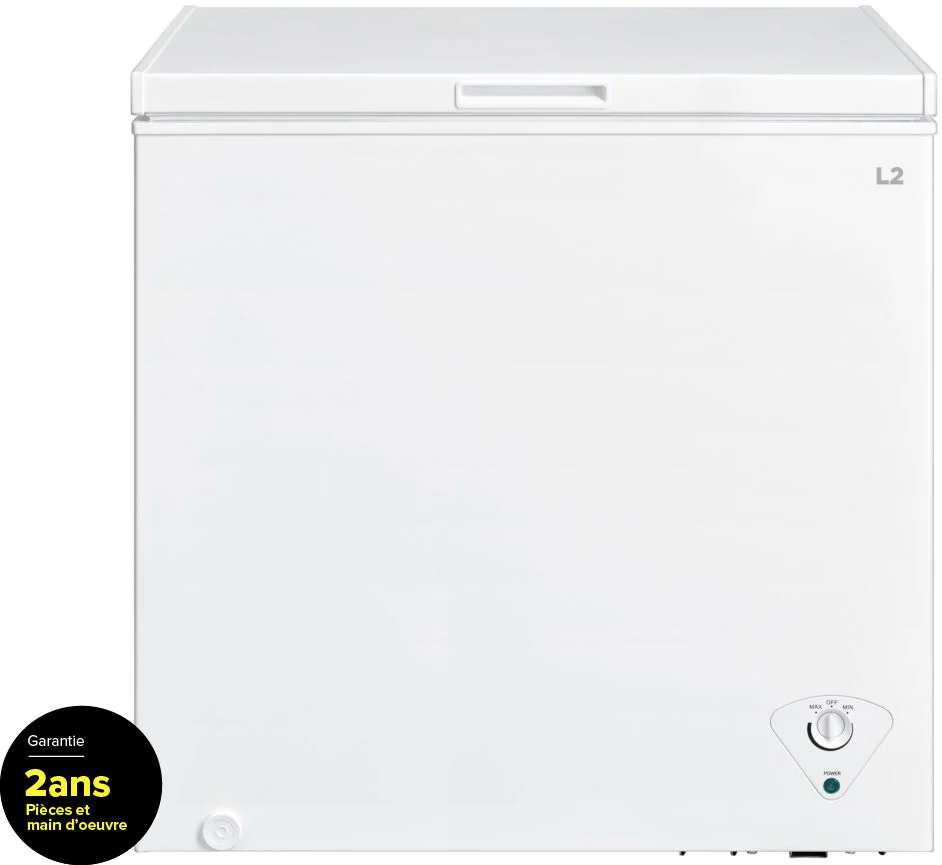 L2 White Chest Freezer (7.0 cu. ft.) - LRC07M2AWWC - Image 3