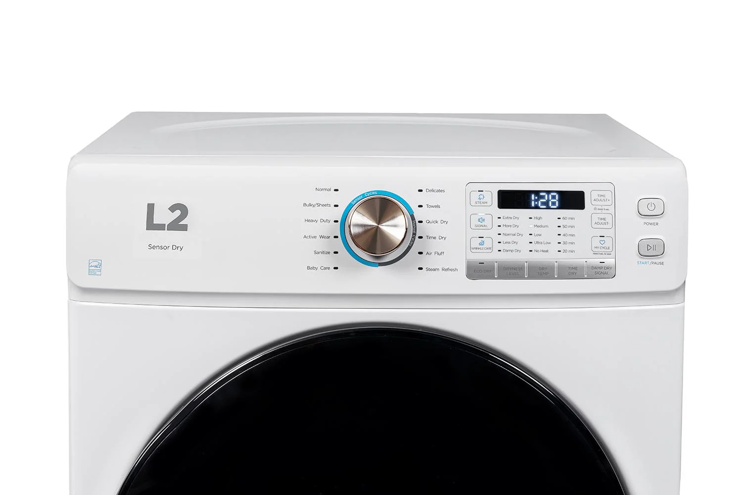 L2 White Front Load Washer (5.2 Cu. Ft) & White Electric Dryer (8.0 Cu. Ft) - LF52N3AWW/LE52N3AWW - Image 5