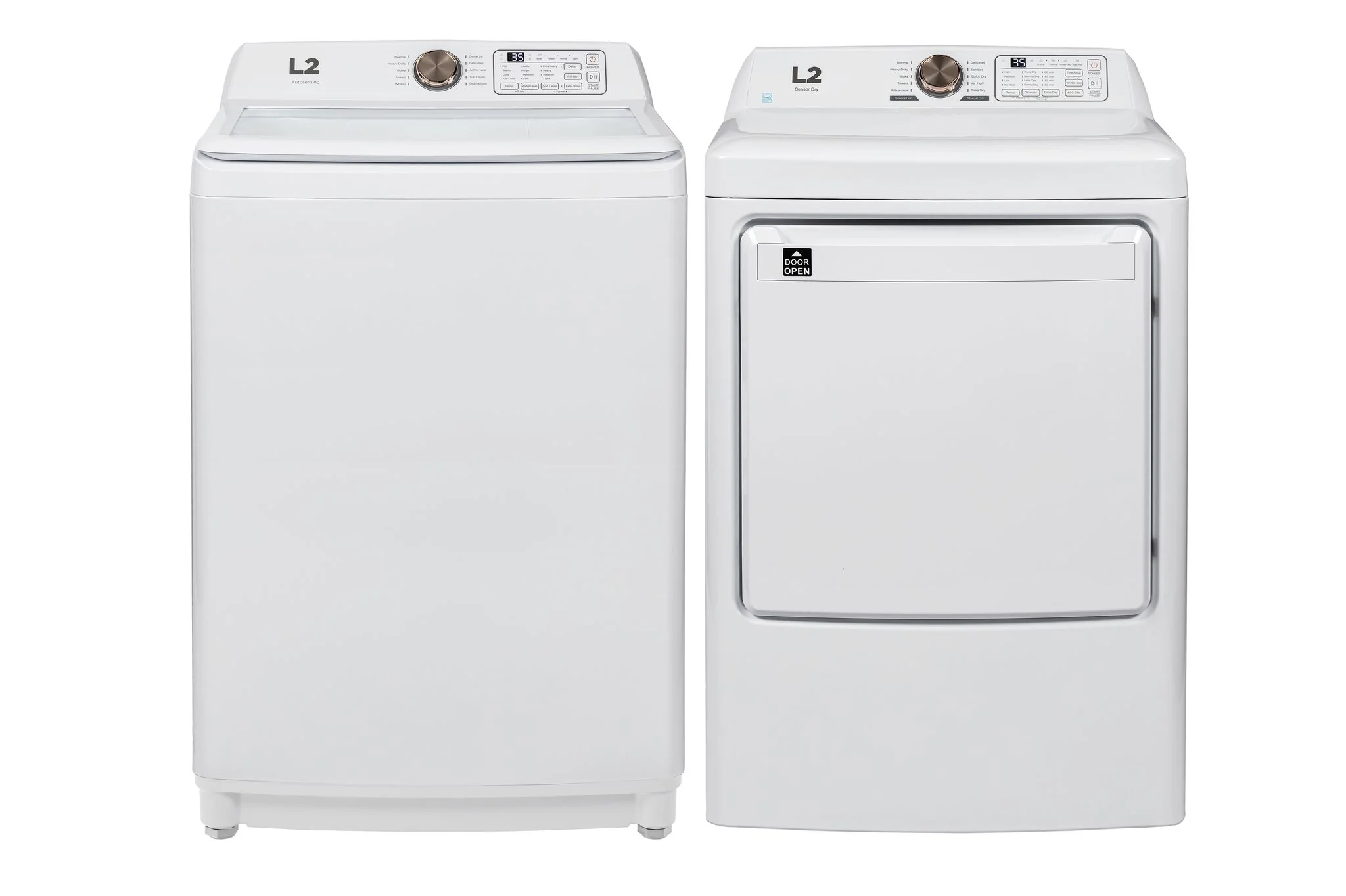 L2 White Top Load Electric Washer (5.1 Cu.ft ) - LT51N1BWWC - Image 5