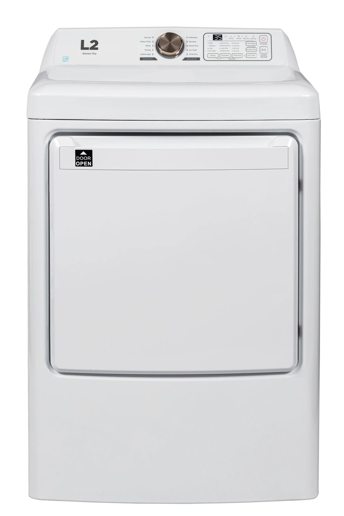 L2 White Top-Load Washer (5.1 Cu.Ft.) and Electric Dryer (7 Cu.Ft.) - LT51N1BWWC/LE47A3AWW - Image 5