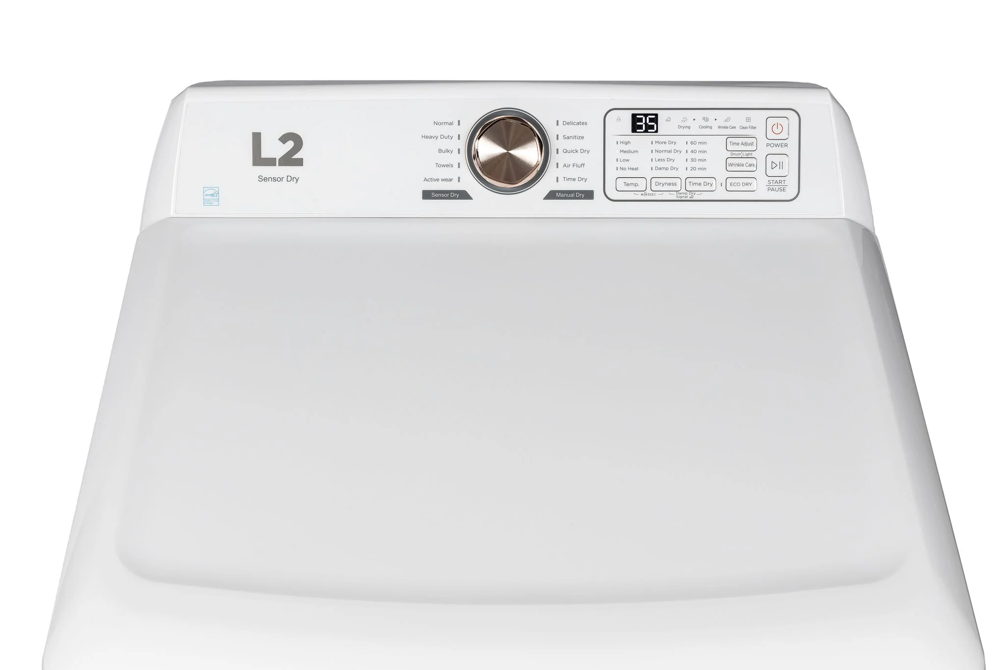 L2 White Top-Load Washer (5.1 Cu.Ft.) and Electric Dryer (7 Cu.Ft.) - LT51N1BWWC/LE47A3AWW - Image 7